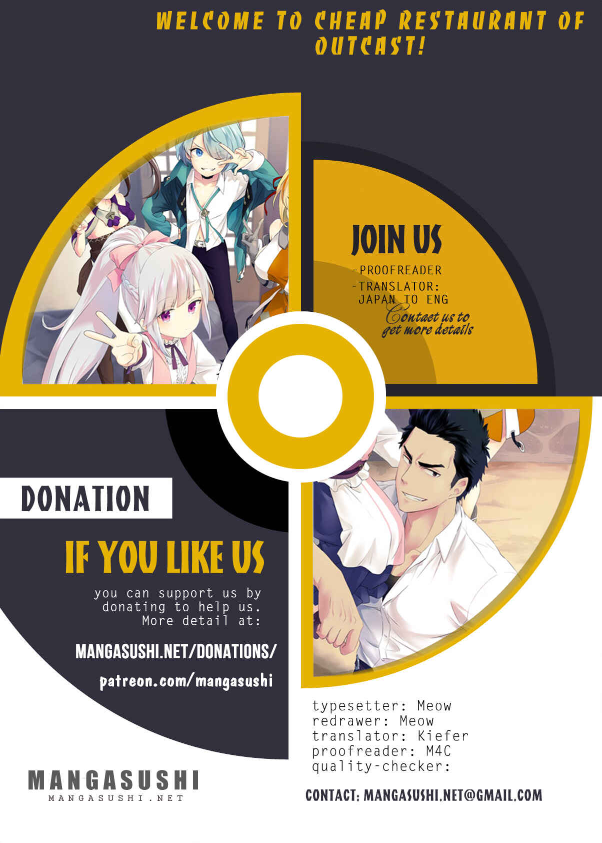 Tsuihousha Shokudou e Youkoso! ~Saikyou Party o Tsuihou Sareta Ryourinin (Lv.99) wa, Inaka de Nengan no Boukensha Shokudou o Hirakimasu!~ Chapter 24 page 0