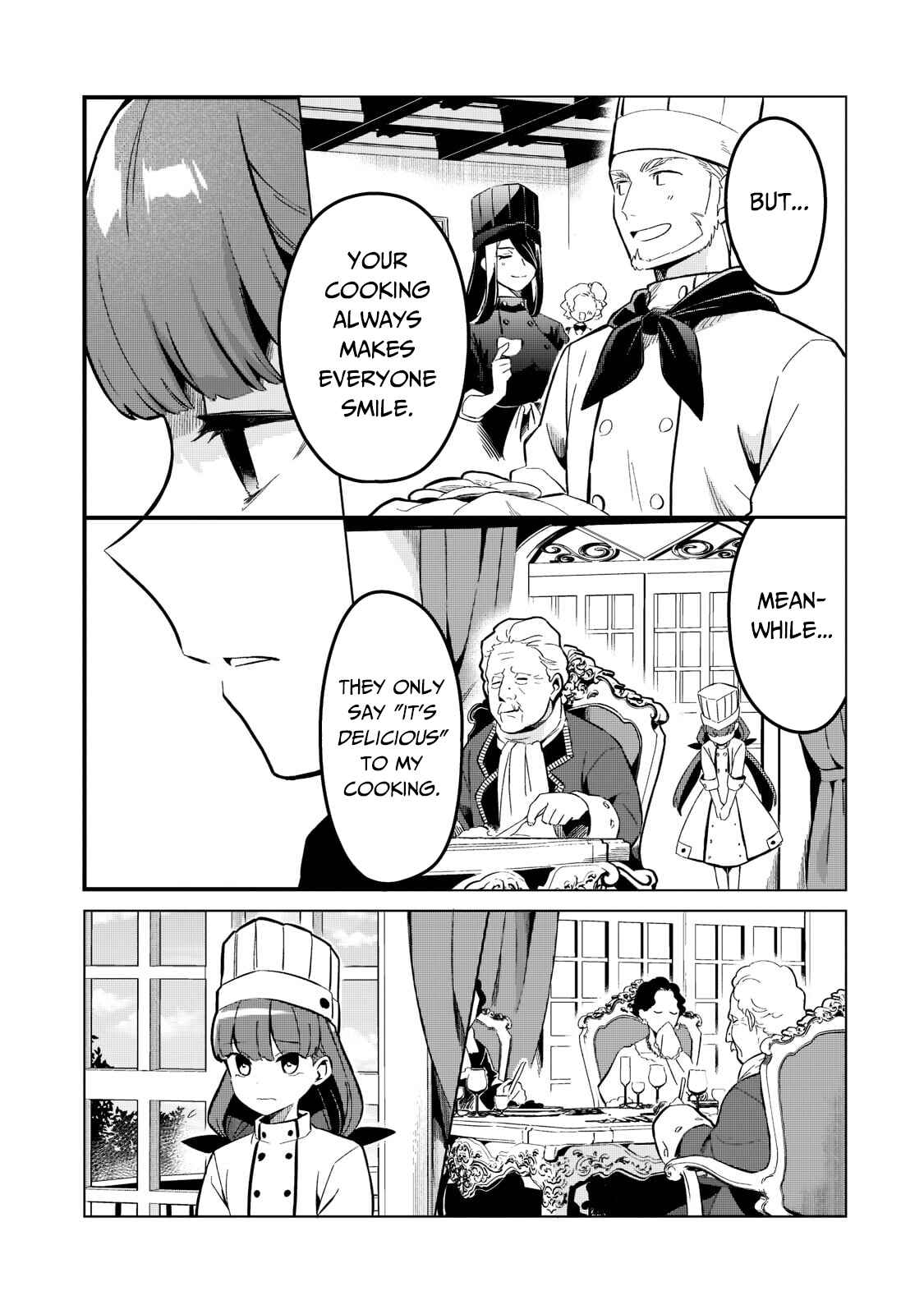 Tsuihousha Shokudou e Youkoso! ~Saikyou Party o Tsuihou Sareta Ryourinin (Lv.99) wa, Inaka de Nengan no Boukensha Shokudou o Hirakimasu!~ Chapter 24 page 14