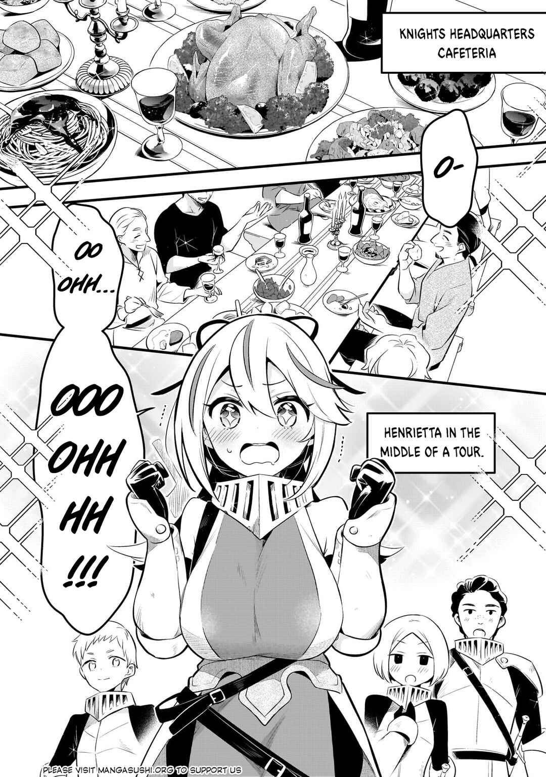 Tsuihousha Shokudou e Youkoso! ~Saikyou Party o Tsuihou Sareta Ryourinin (Lv.99) wa, Inaka de Nengan no Boukensha Shokudou o Hirakimasu!~ Chapter 45 page 1