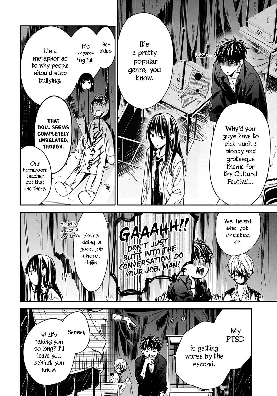 Tsuiraku JK to Haijin Kyoushi Chapter 30 page 11