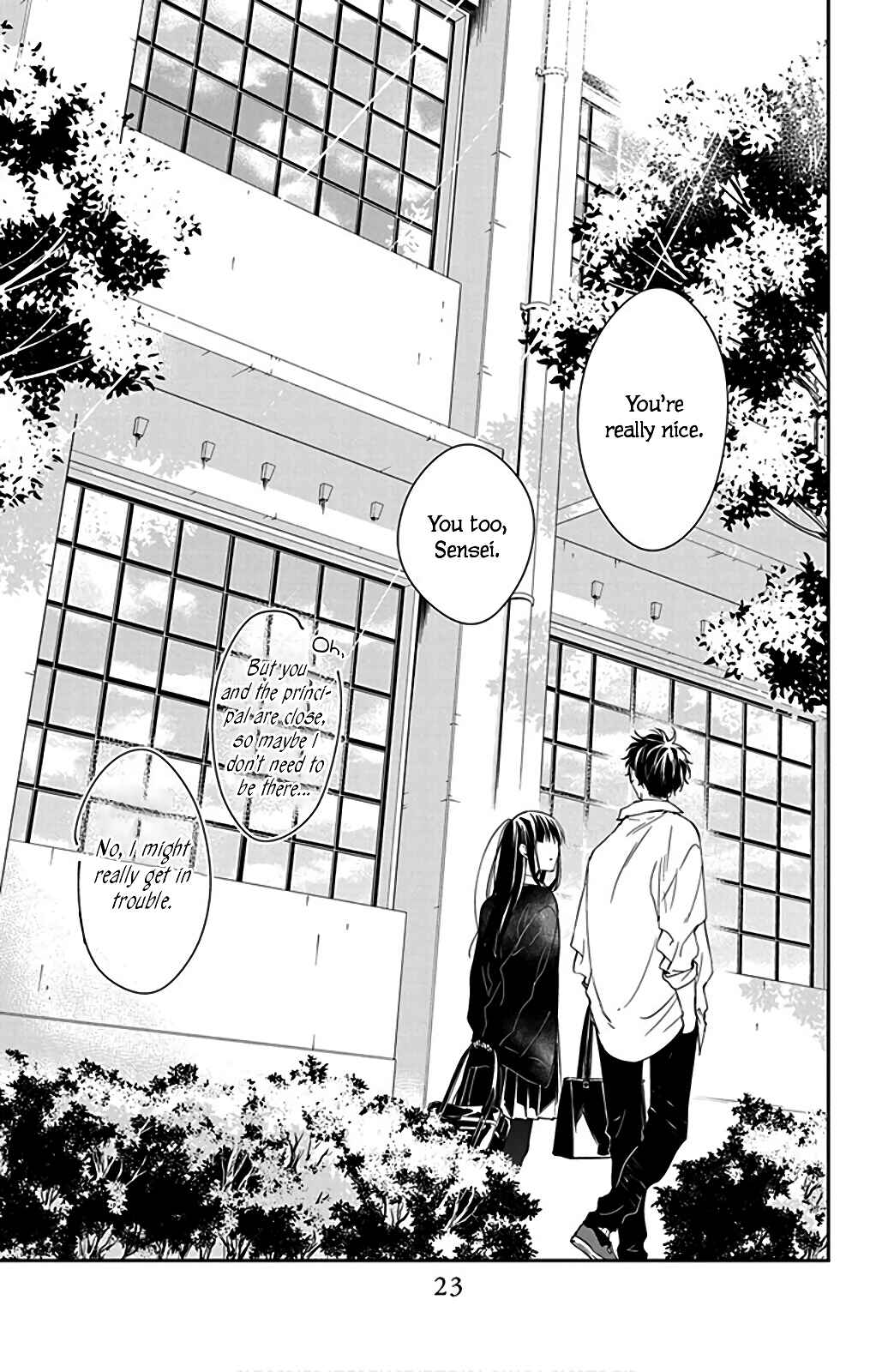 Tsuiraku JK to Haijin Kyoushi Chapter 50 page 23