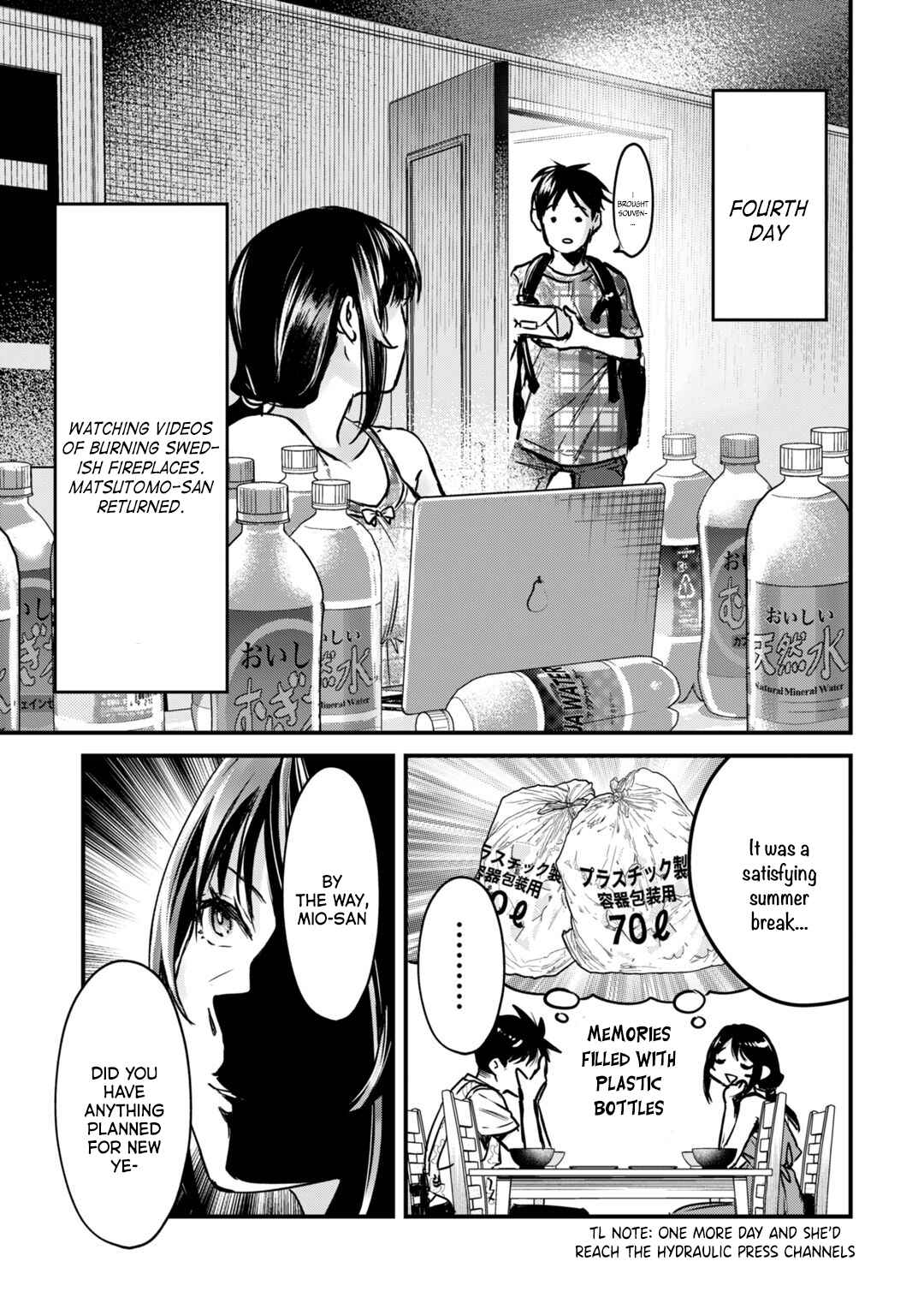 Tsuki 50-man Moratte mo Ikigai no nai Tonari no Onee-san ni 30-man de Yatowarete "Okaeri" tte Iu Oshigoto ga Tanoshii Chapter 15 page 15