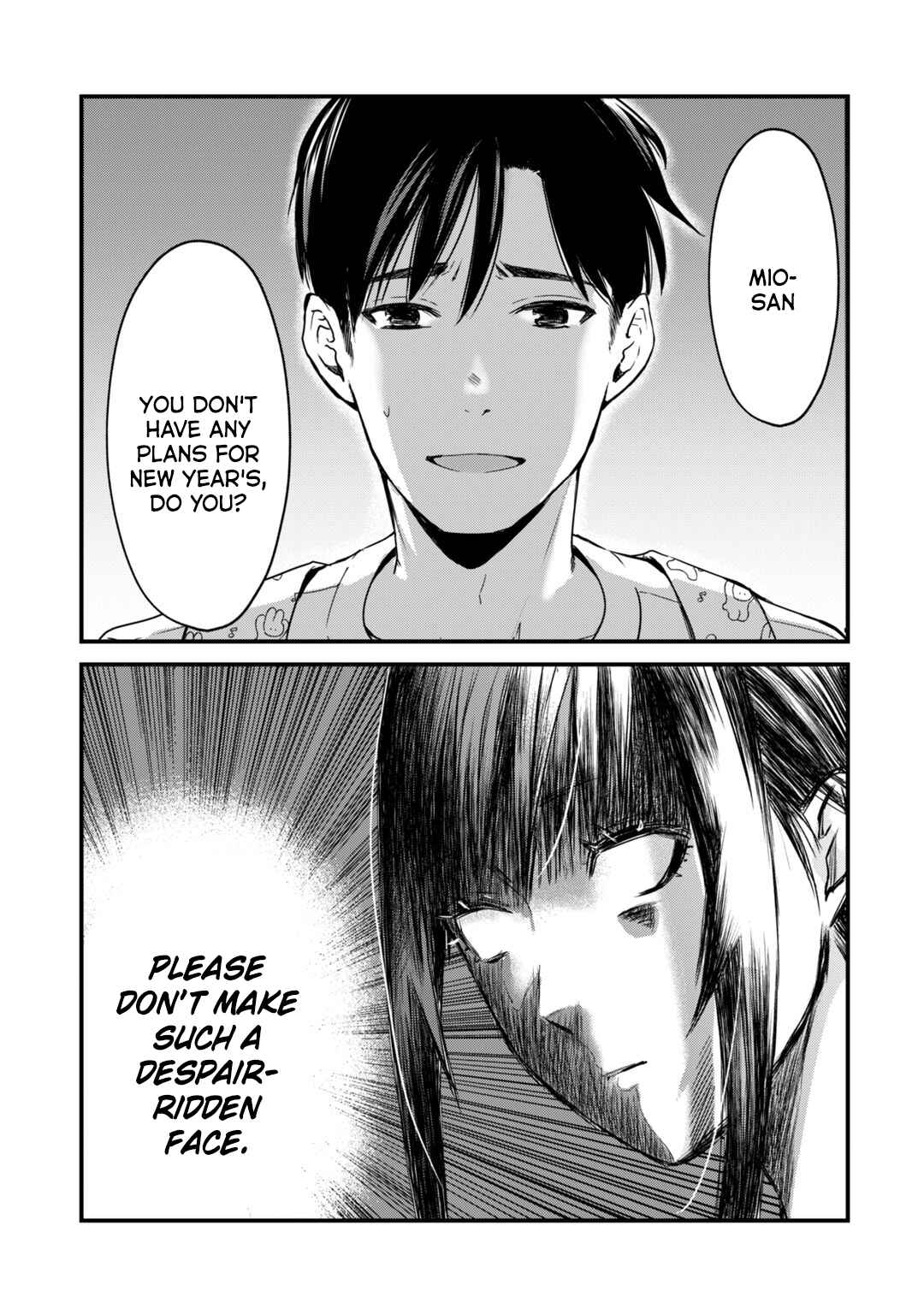 Tsuki 50-man Moratte mo Ikigai no nai Tonari no Onee-san ni 30-man de Yatowarete "Okaeri" tte Iu Oshigoto ga Tanoshii Chapter 15 page 17