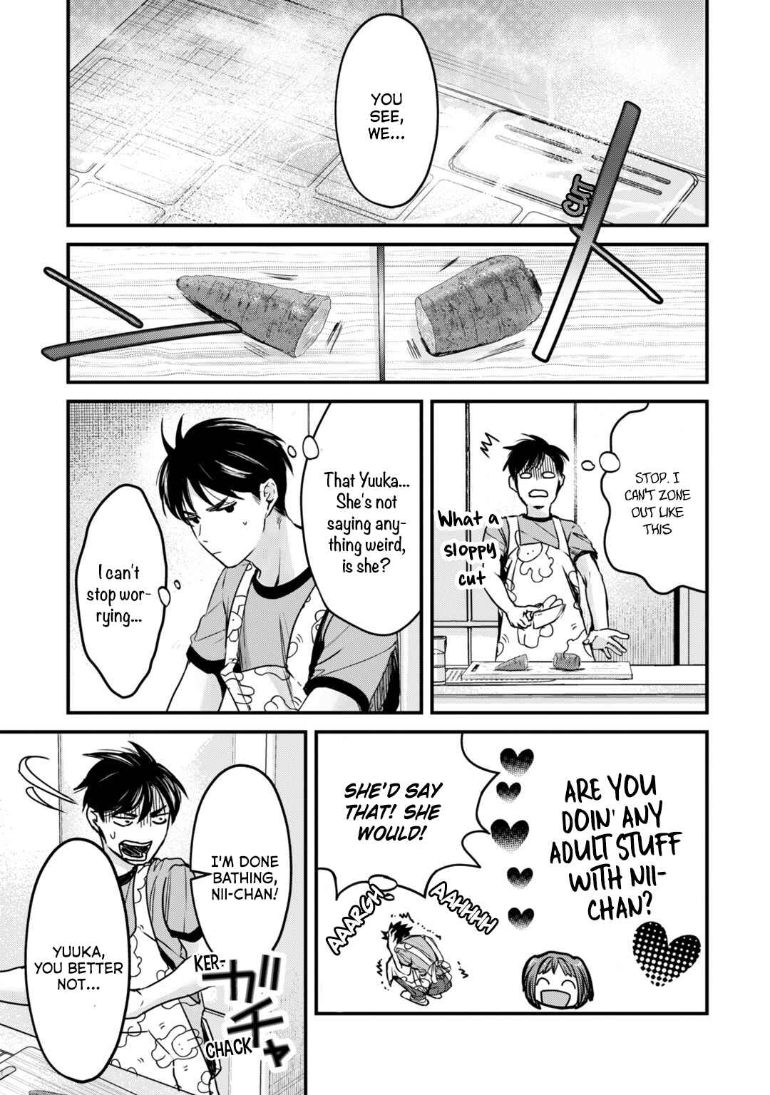 Tsuki 50-man Moratte mo Ikigai no nai Tonari no Onee-san ni 30-man de Yatowarete "Okaeri" tte Iu Oshigoto ga Tanoshii Chapter 17 page 9