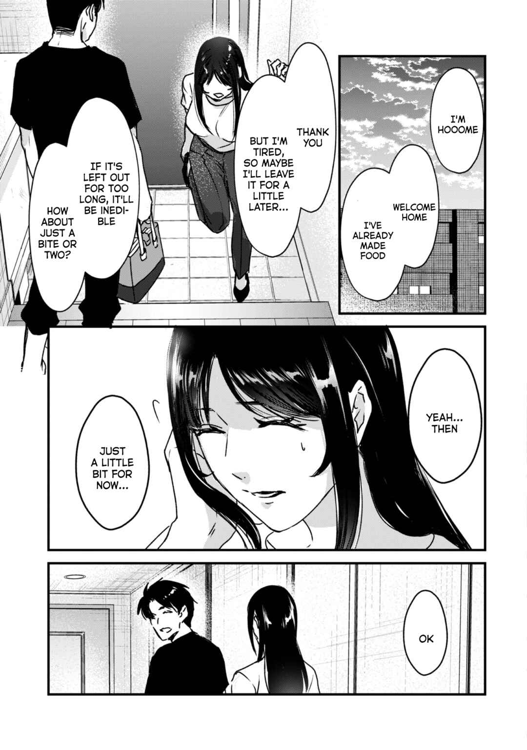Tsuki 50-man Moratte mo Ikigai no nai Tonari no Onee-san ni 30-man de Yatowarete "Okaeri" tte Iu Oshigoto ga Tanoshii Chapter 21 page 23