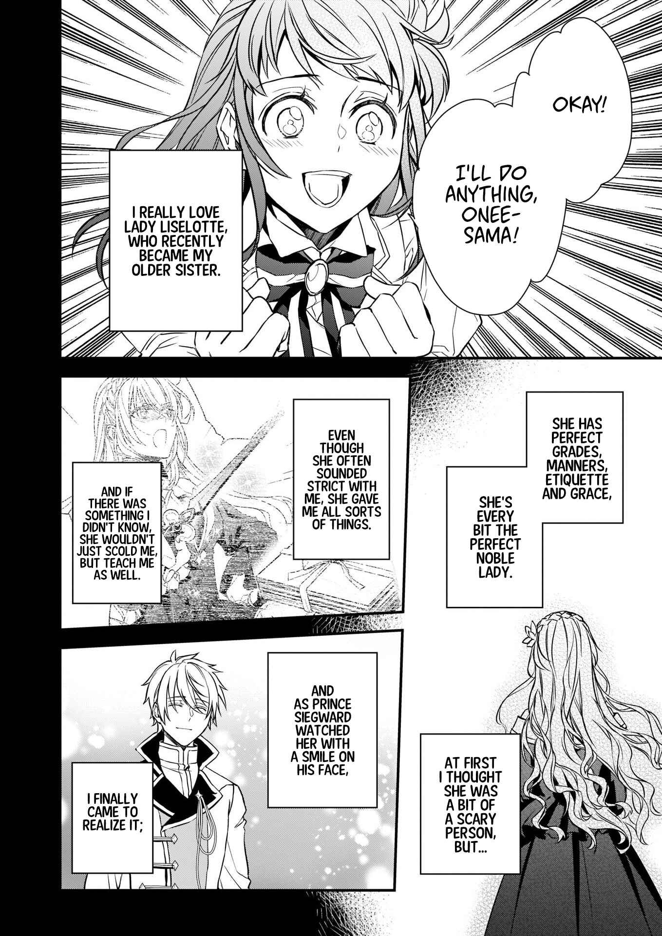 Tsundere Akuyaku Reijou Liselotte to Jikkyou no Endo-kun to Kaisetsu no Kobayashi-san Chapter 14.1 page 1