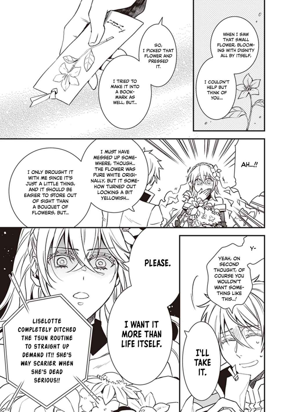 Tsundere Akuyaku Reijou Liselotte to Jikkyou no Endo-kun to Kaisetsu no Kobayashi-san Chapter 22.5 page 14