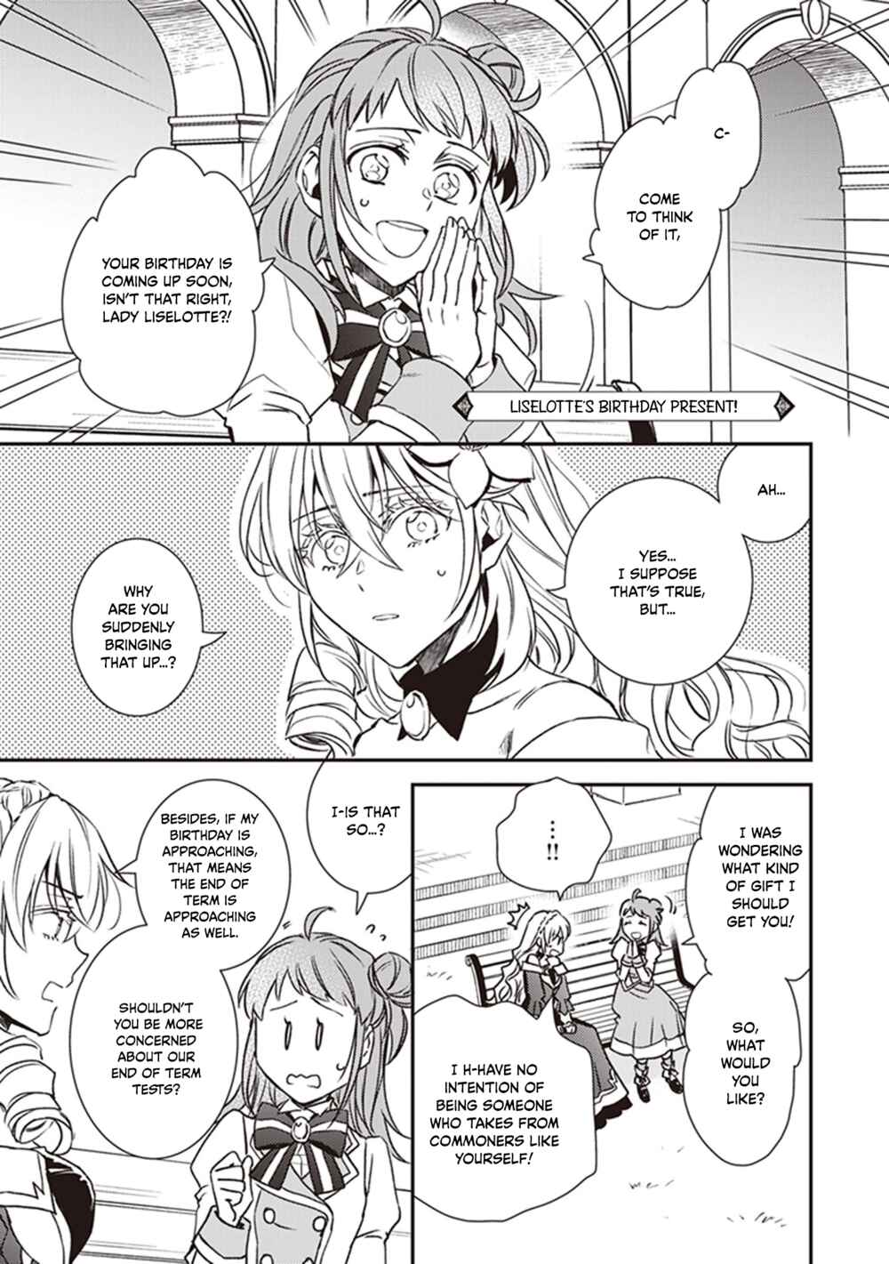 Tsundere Akuyaku Reijou Liselotte to Jikkyou no Endo-kun to Kaisetsu no Kobayashi-san Chapter 22.5 page 4