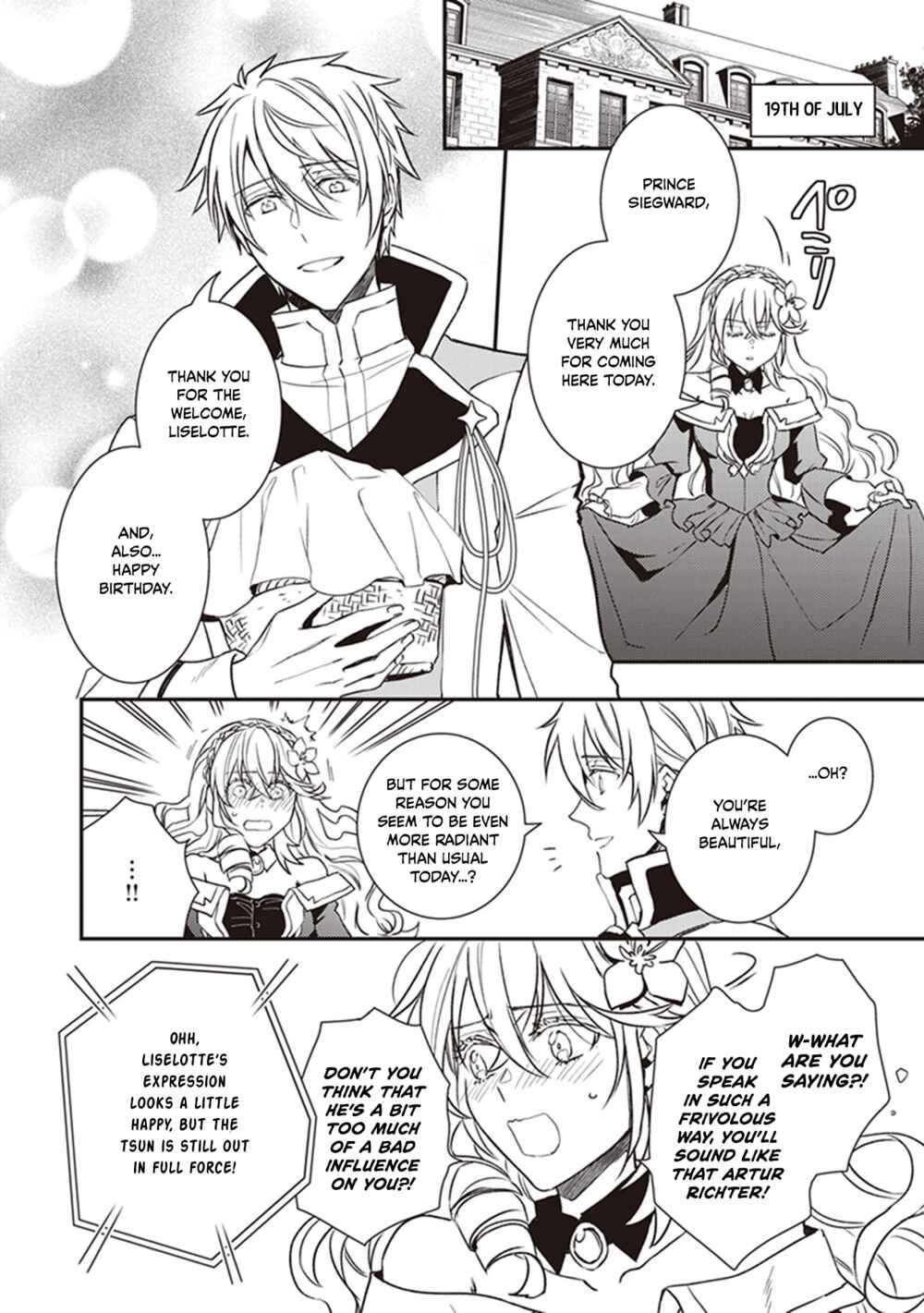 Tsundere Akuyaku Reijou Liselotte to Jikkyou no Endo-kun to Kaisetsu no Kobayashi-san Chapter 22.5 page 7