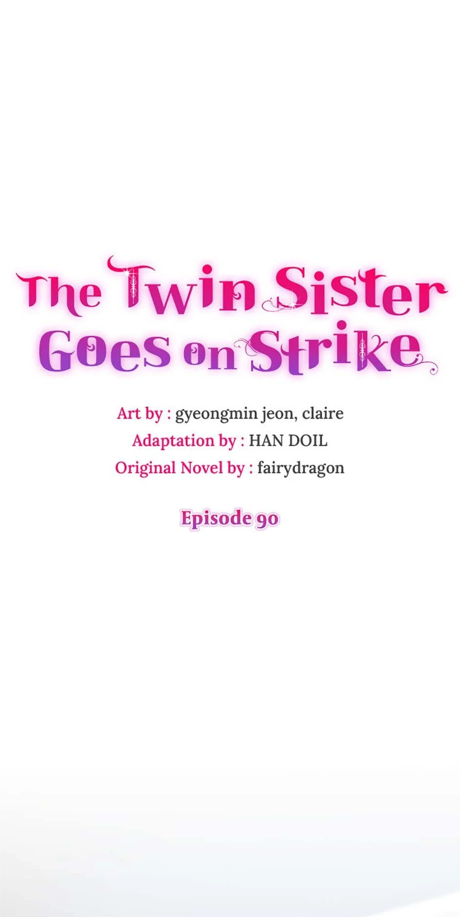 Twin Sister’s Strike Declaration Chapter 90 page 0