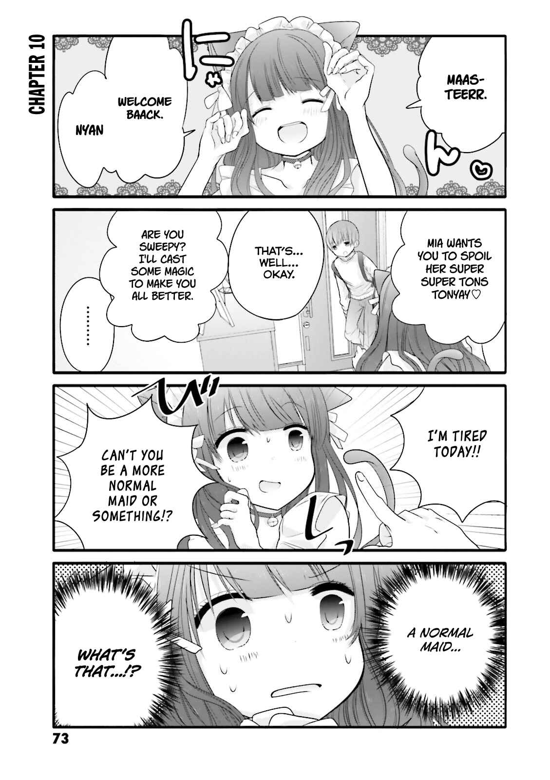 Uchi no Hentai Maid ni Osowareteru Chapter 10 page 0