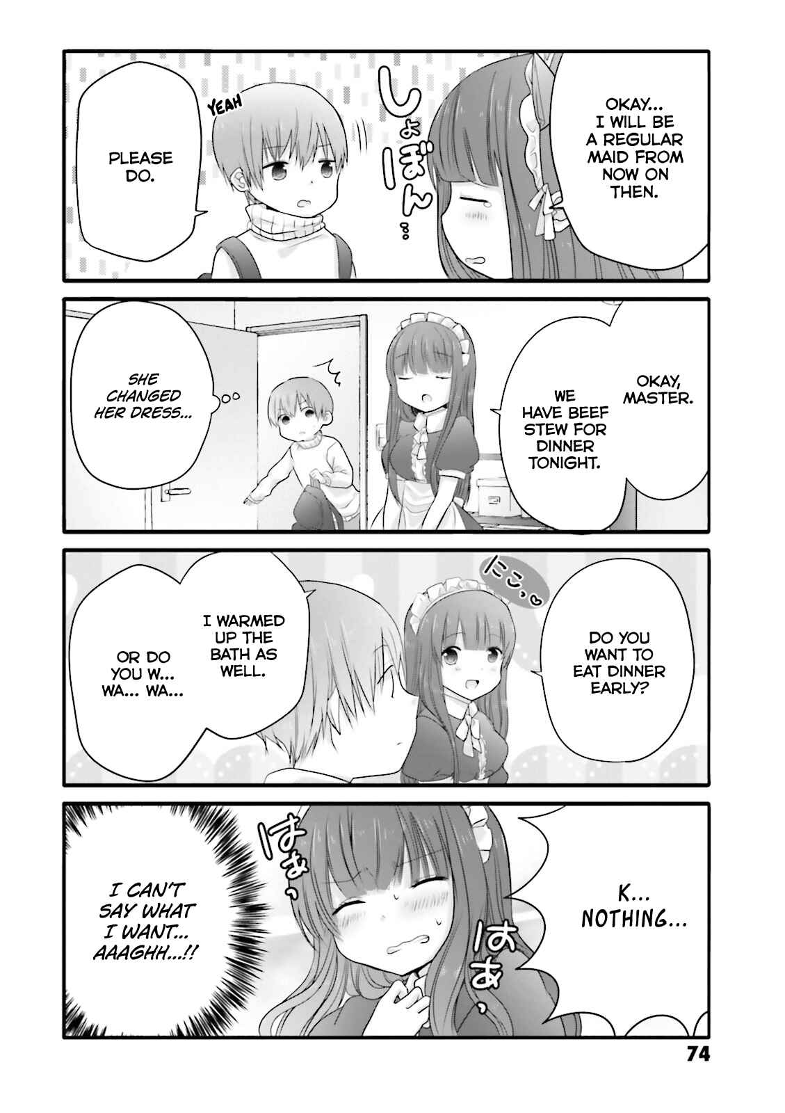 Uchi no Hentai Maid ni Osowareteru Chapter 10 page 1