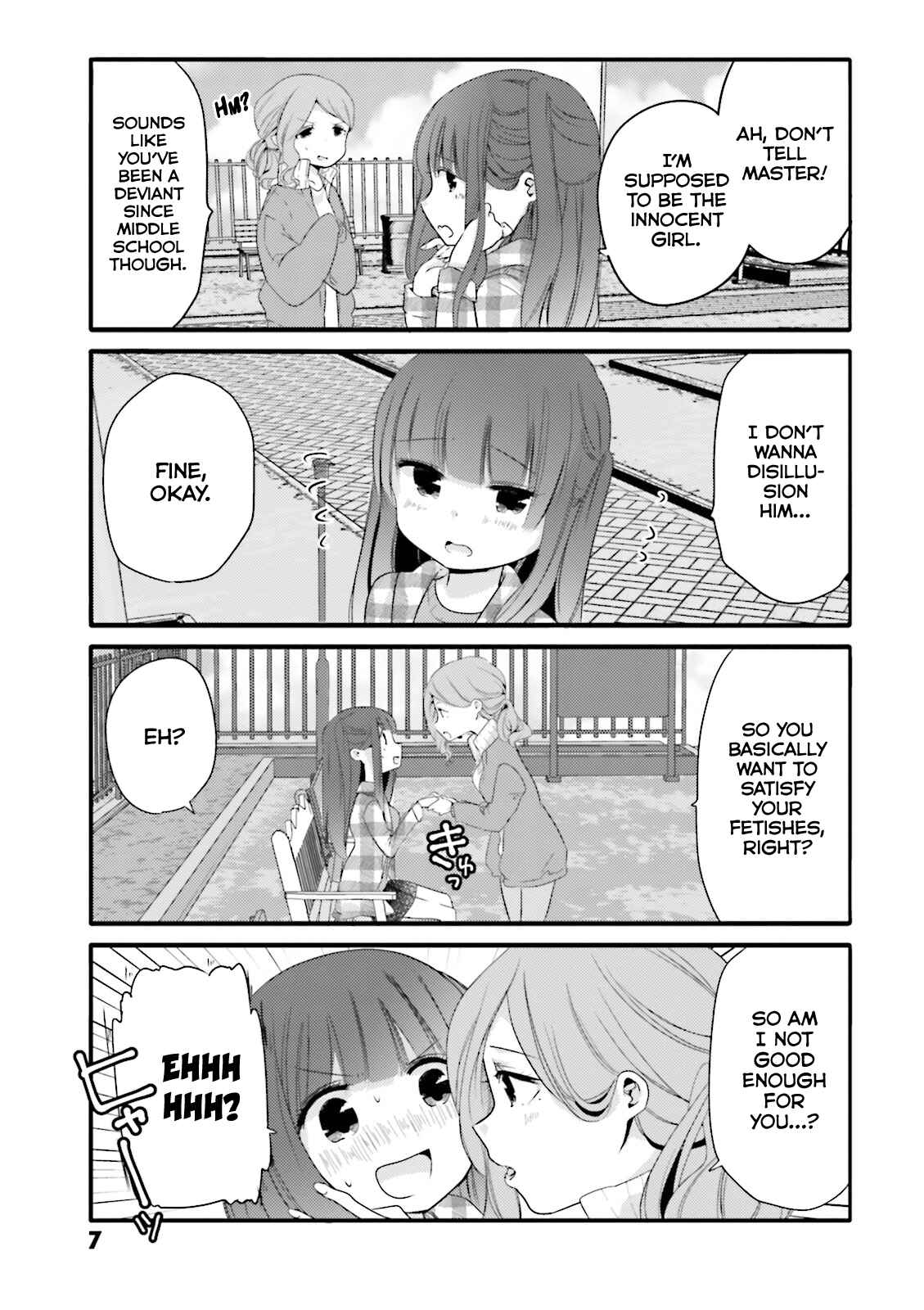 Uchi no Hentai Maid ni Osowareteru Chapter 21 page 4