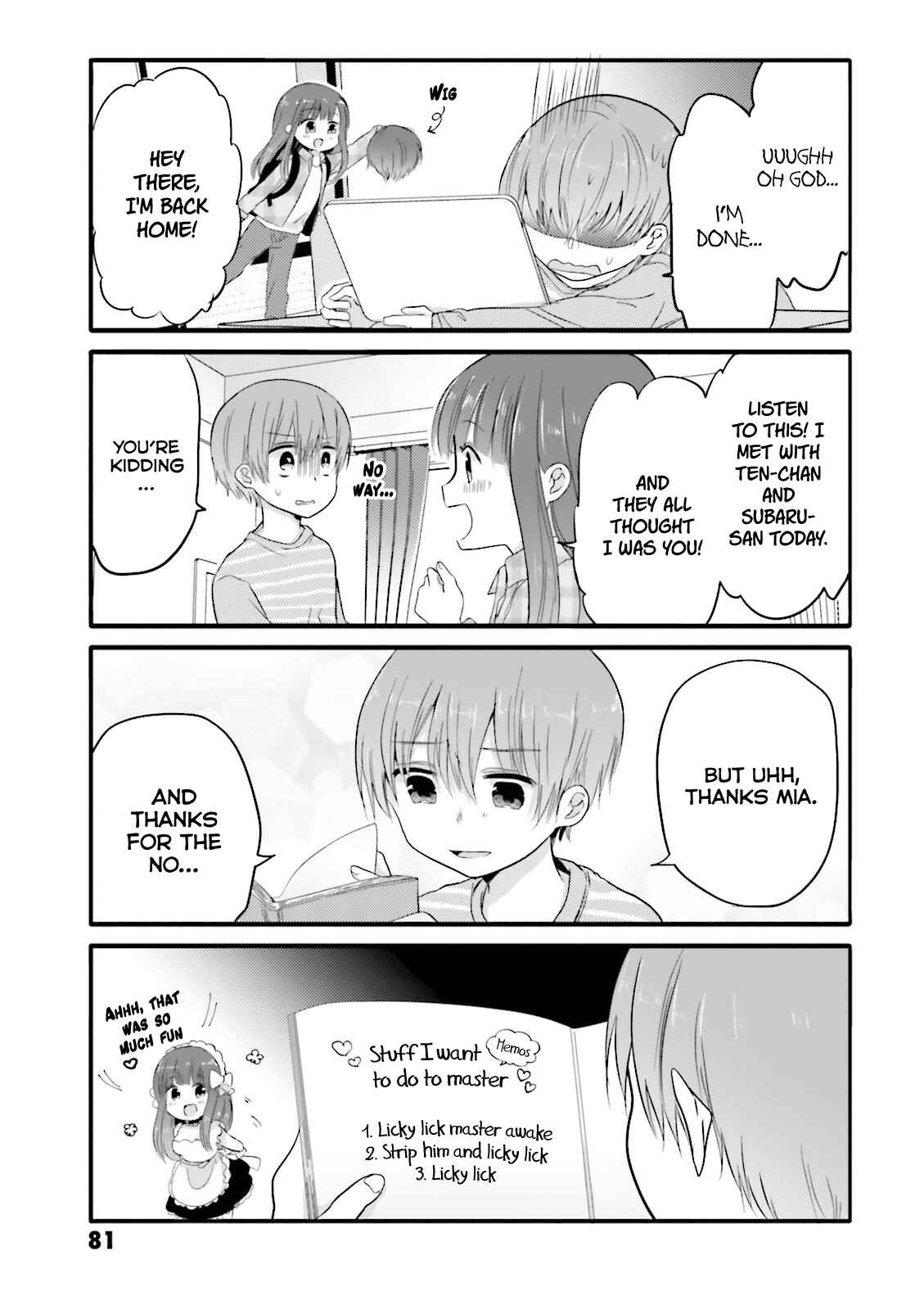 Uchi no Hentai Maid ni Osowareteru Chapter 30 page 6