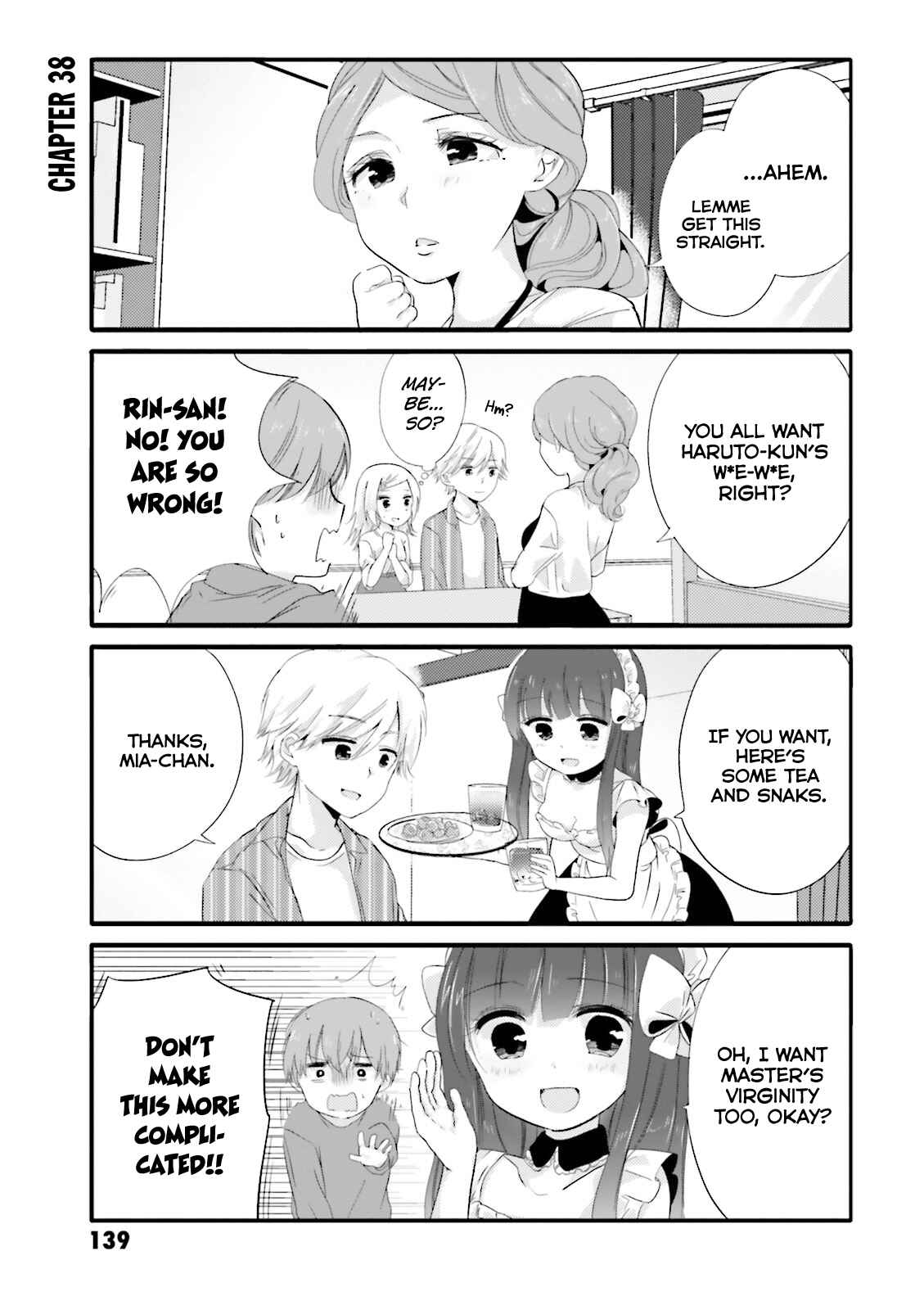 Uchi no Hentai Maid ni Osowareteru Chapter 38 page 0