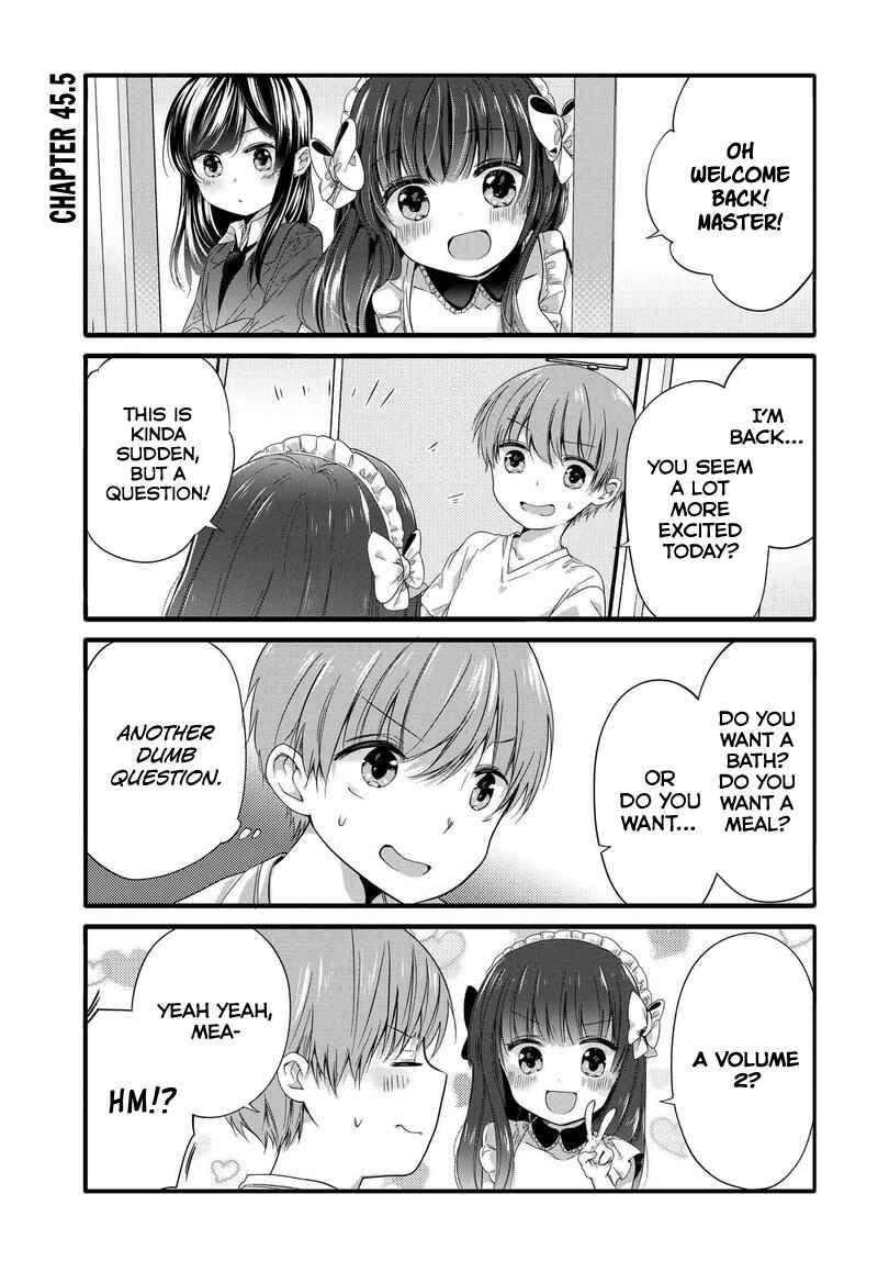 Uchi no Hentai Maid ni Osowareteru Chapter 45.5 page 0