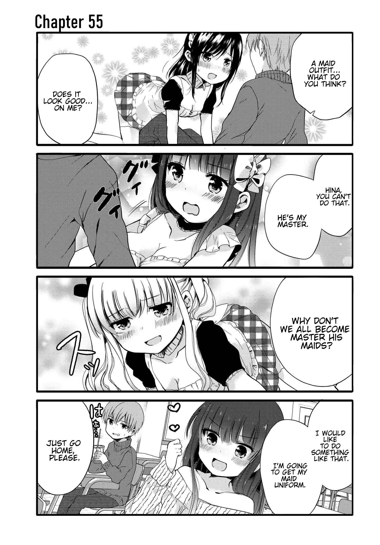 Uchi no Hentai Maid ni Osowareteru Chapter 55 page 1