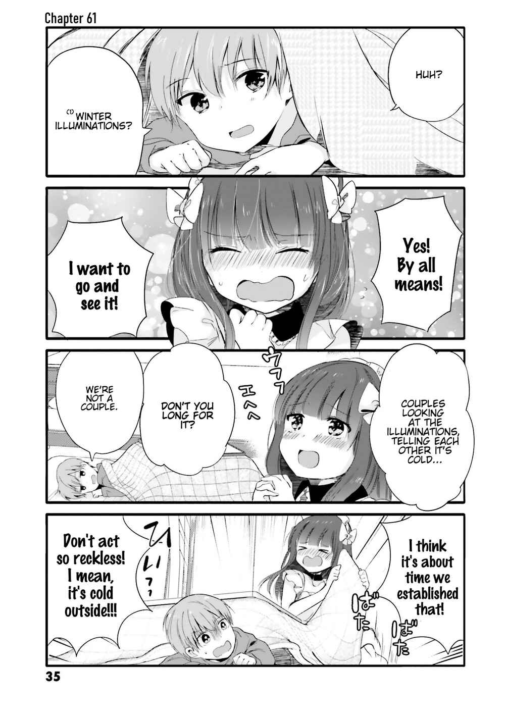 Uchi no Hentai Maid ni Osowareteru Chapter 61 page 1