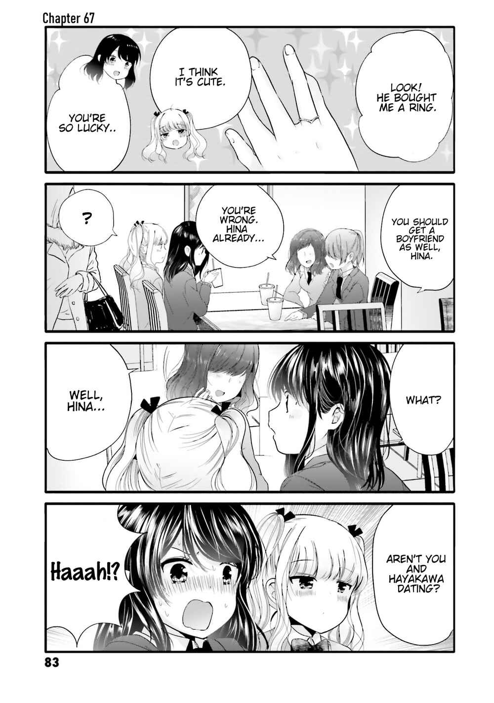 Uchi no Hentai Maid ni Osowareteru Chapter 67 page 1