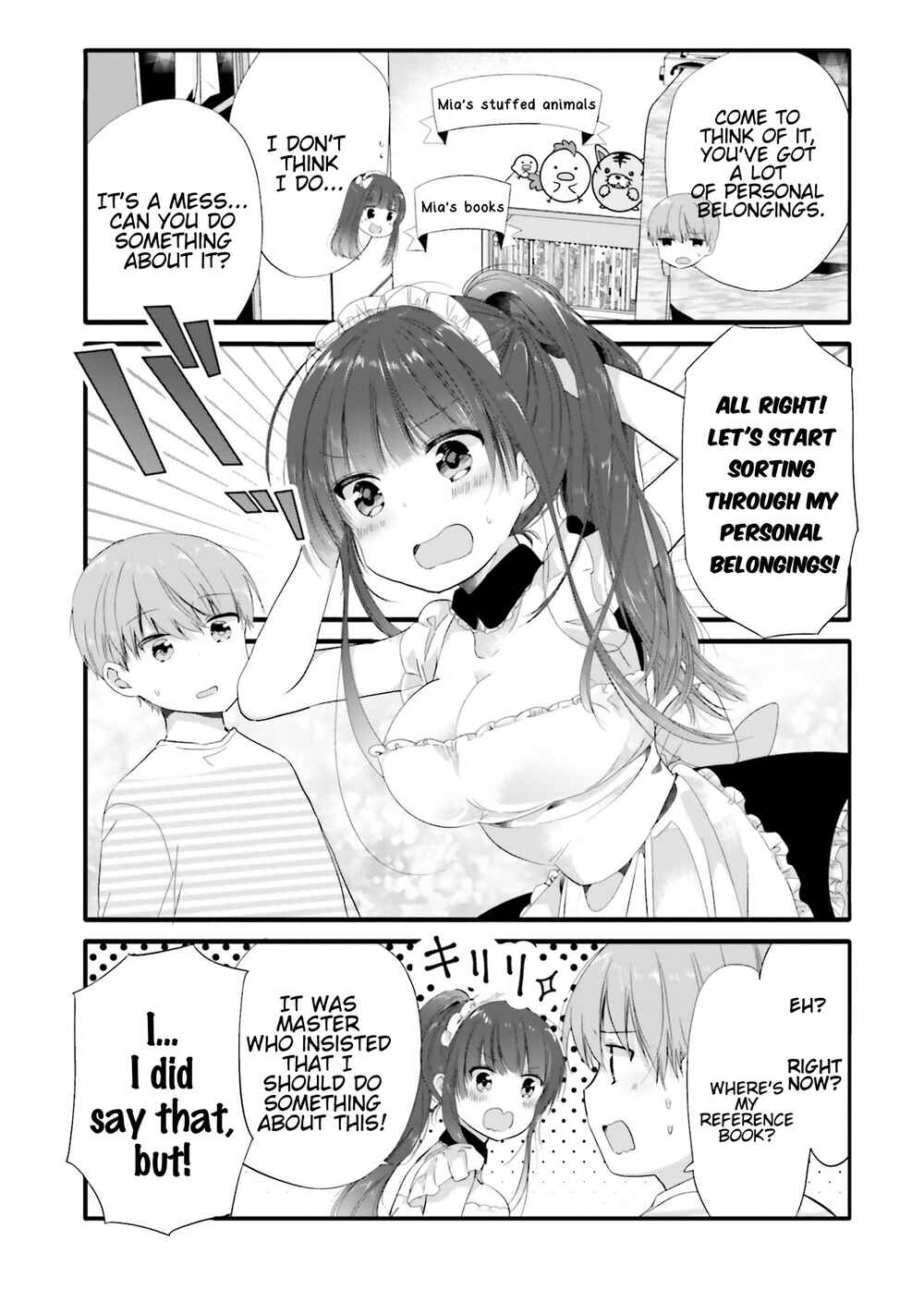 Uchi no Hentai Maid ni Osowareteru Chapter 70 page 3