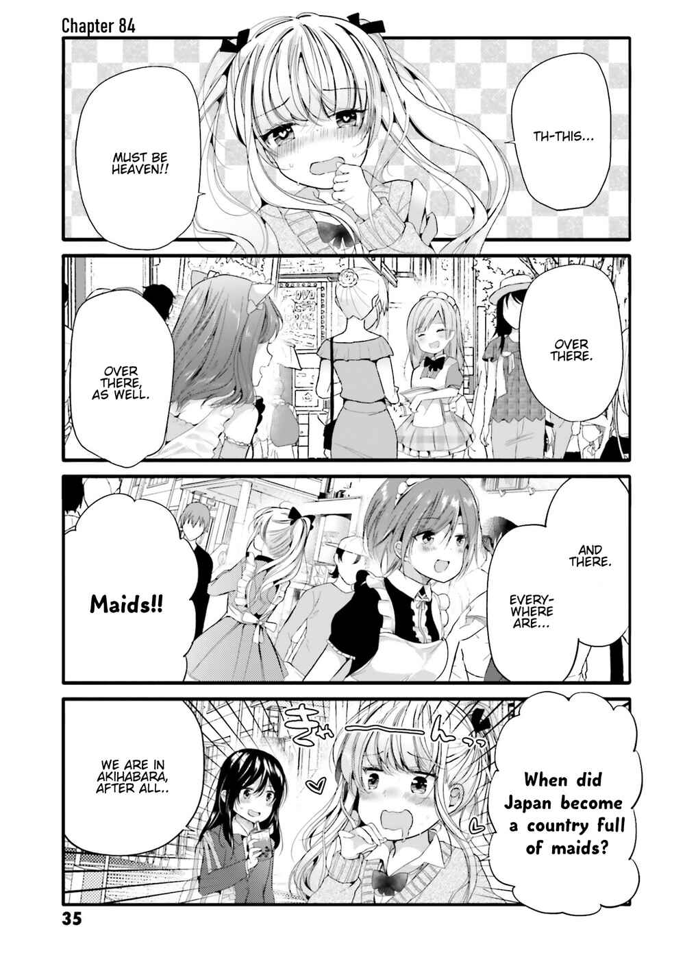 Uchi no Hentai Maid ni Osowareteru Chapter 84 page 1