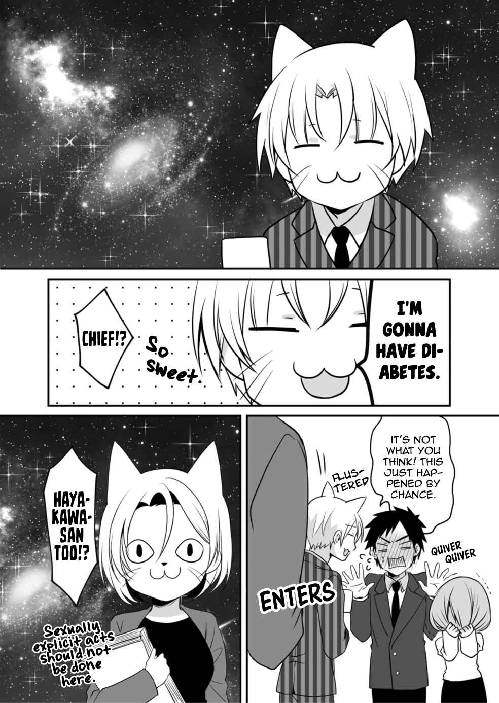 Uchi no Kaisha no Chiisai Senpai no Hanashi (Pre-Serialization) Chapter 15.5 page 4