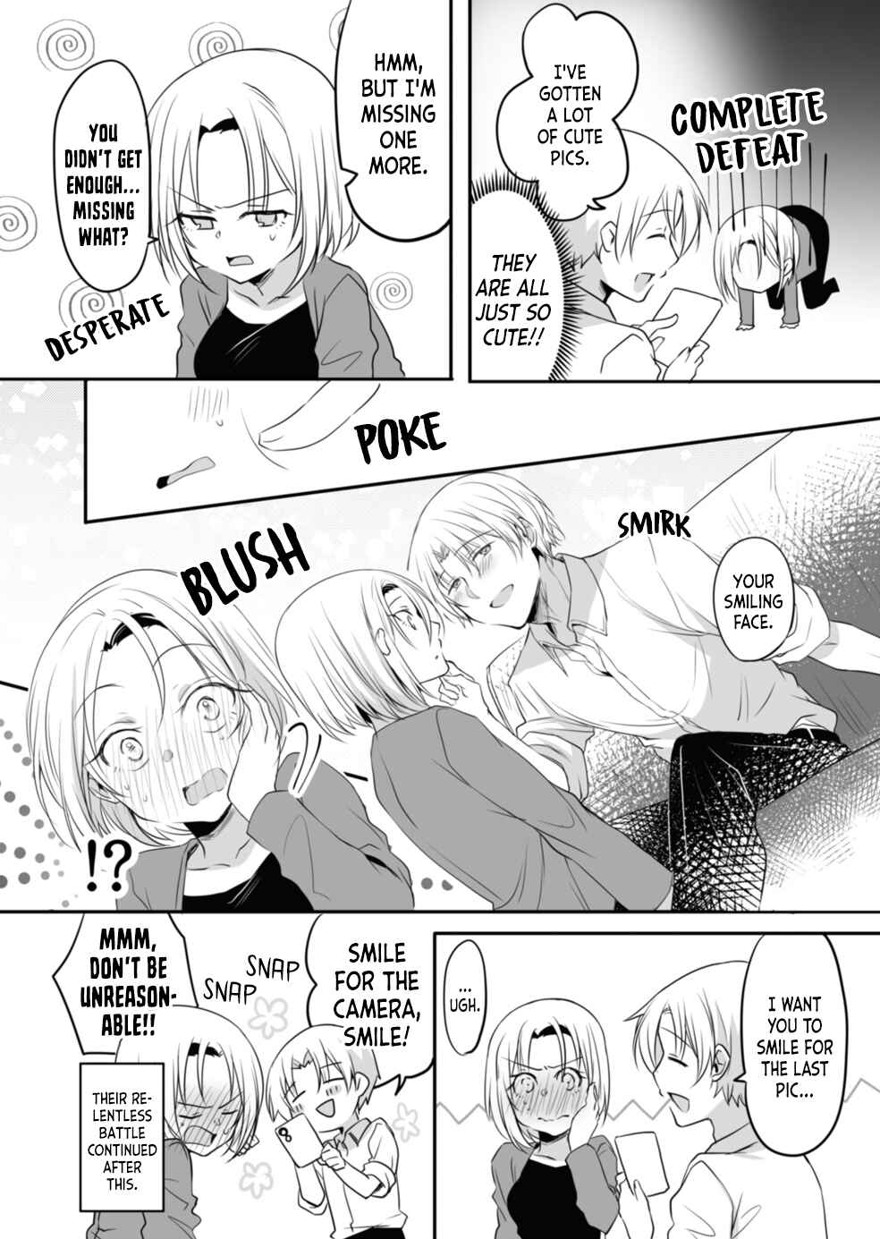 Uchi no Kaisha no Chiisai Senpai no Hanashi (Pre-Serialization) Chapter 15.5 page 8