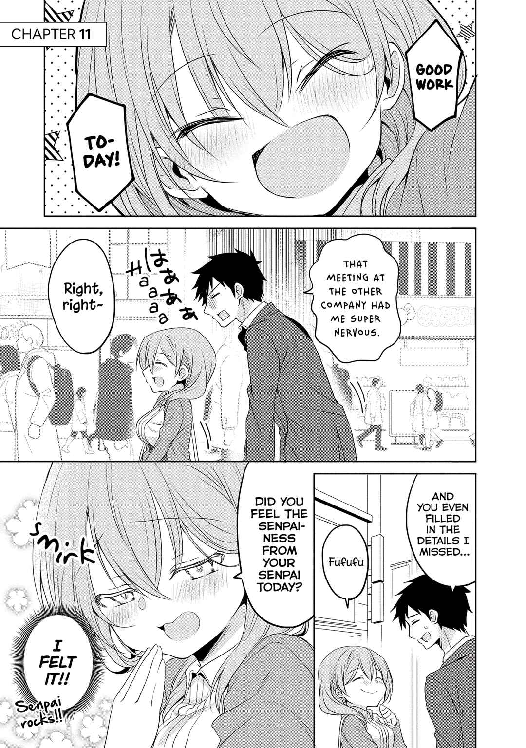 Uchi no Kaisha no Chiisai Senpai no Hanashi Chapter 11 page 0