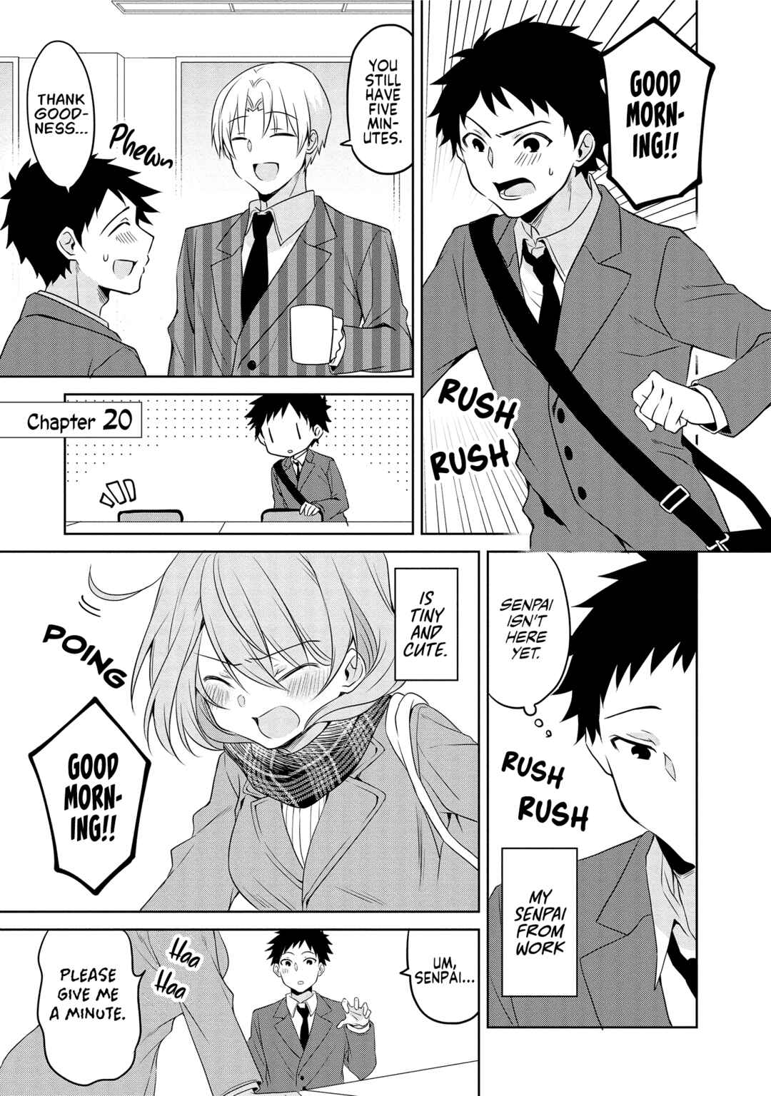 Uchi no Kaisha no Chiisai Senpai no Hanashi Chapter 20 page 0