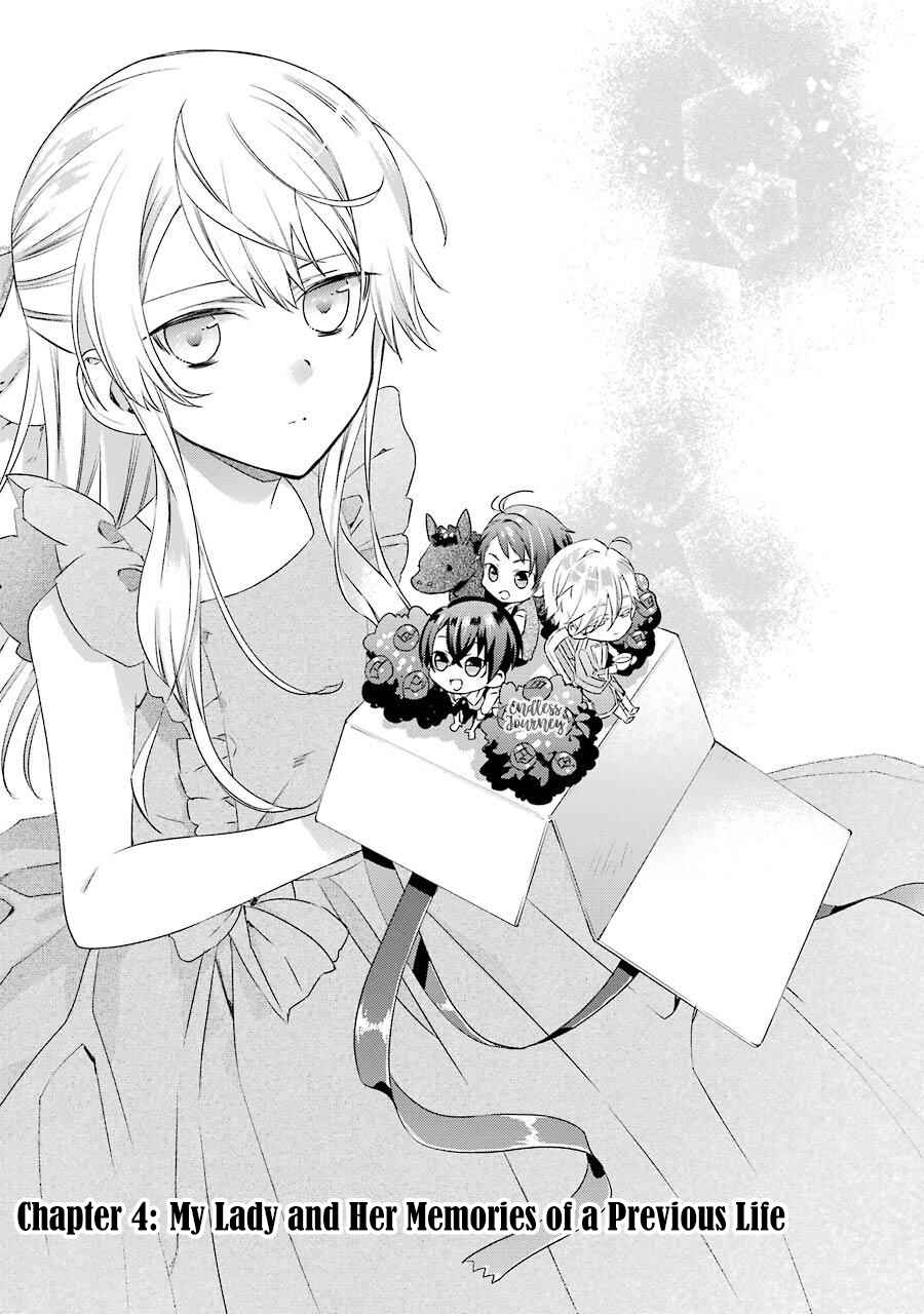 Uchi no Ojou-sama ga Hametsu End shika nai Akuyaku Reijou no you na no de, Ore ga Kyuusei shitai to Omoimasu Chapter 4 page 1