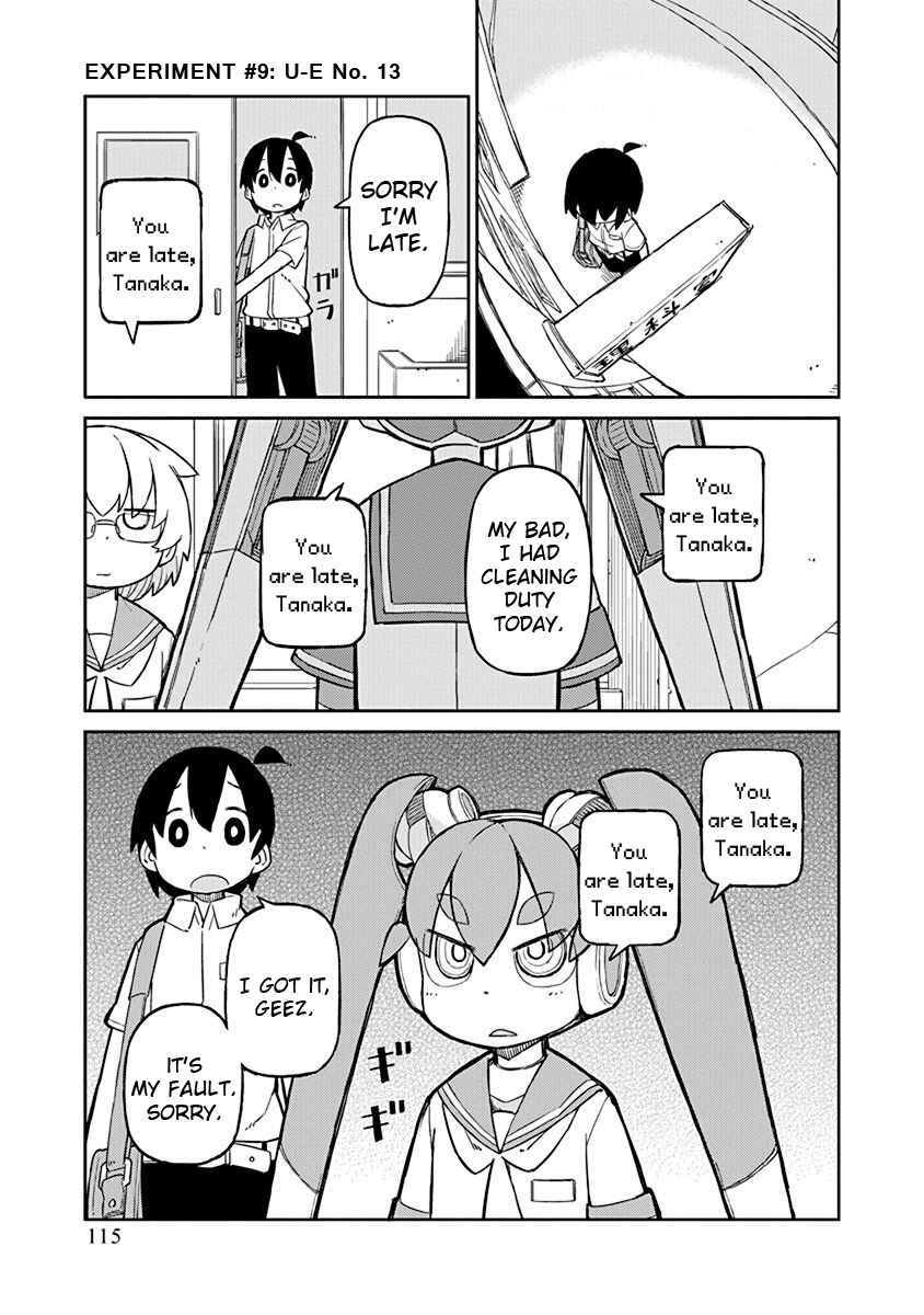 Ueno-san wa Bukiyou Chapter 9 page 0