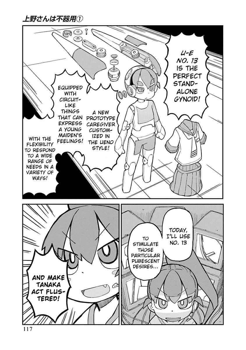 Ueno-san wa Bukiyou Chapter 9 page 2