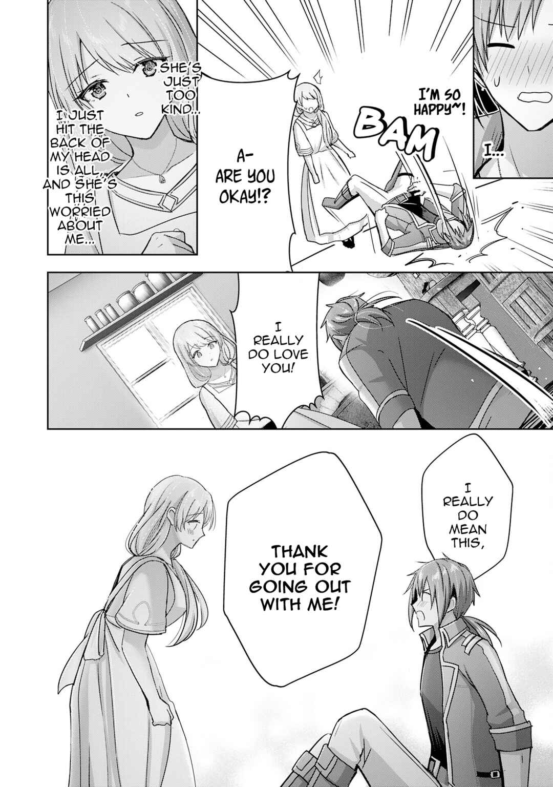Uketsukejou ni Kokuhaku Shitakute Guild ni Kayoitsumetara Eiyuu ni Natteta Chapter 25 page 29