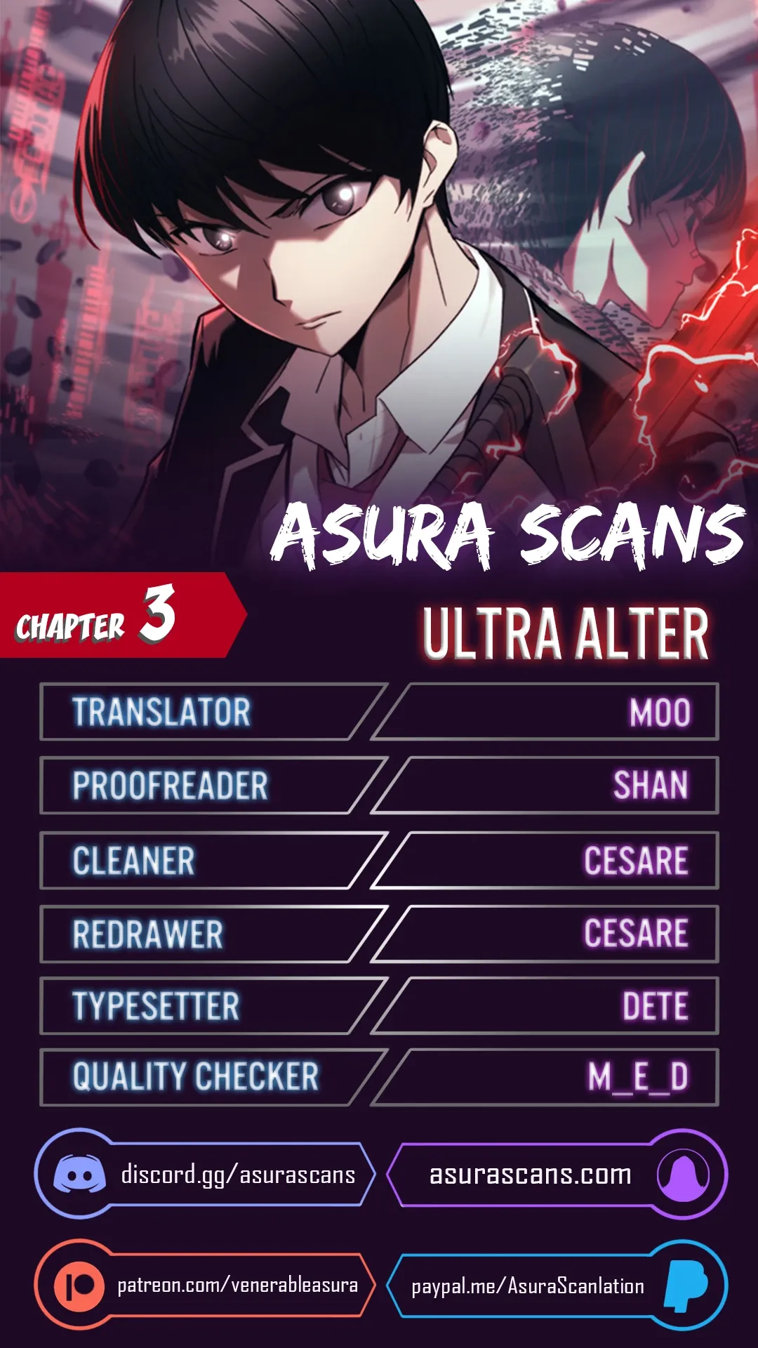 Ultra Alter Chapter 3 page 0