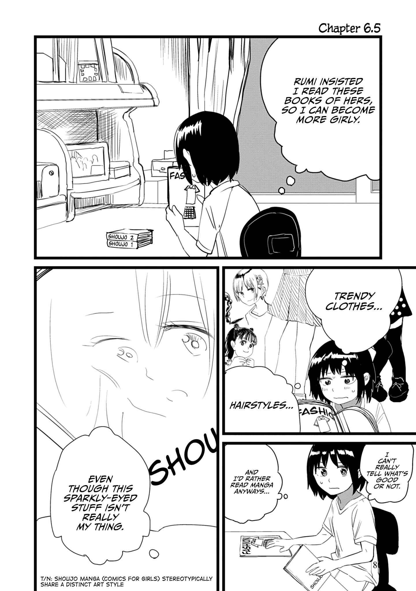 Until I Become Me Chapter 6.5 page 1