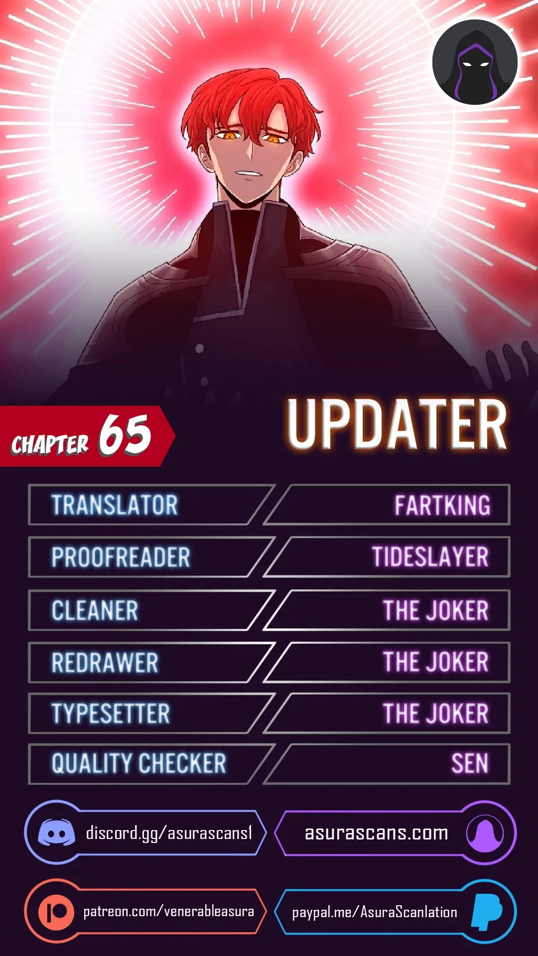 Updater Chapter 65 page 0