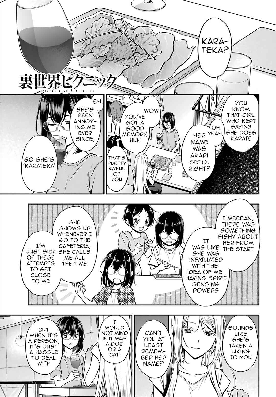 Urasekai Picnic Chapter 42 page 0