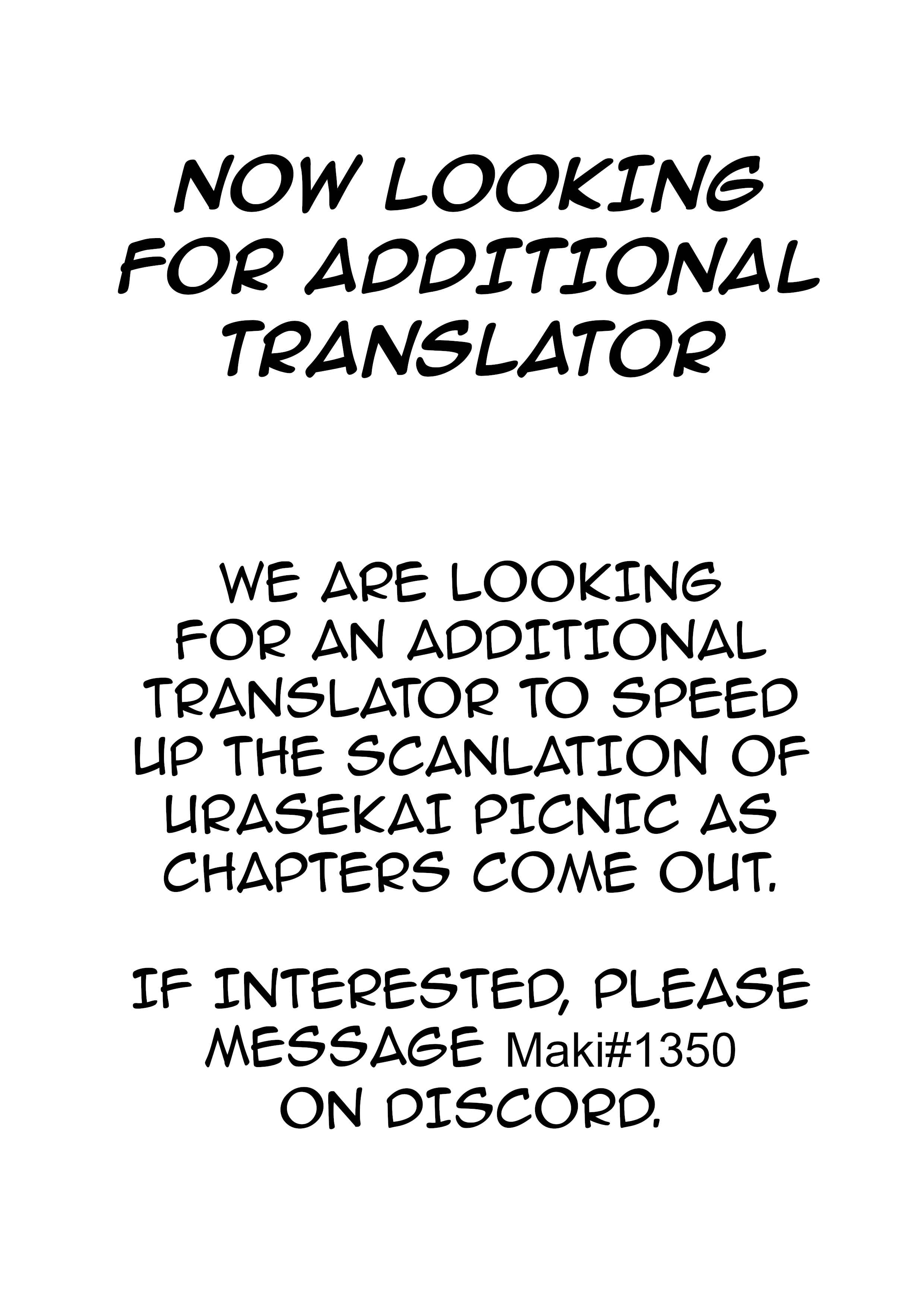 Urasekai Picnic Chapter 49 page 37
