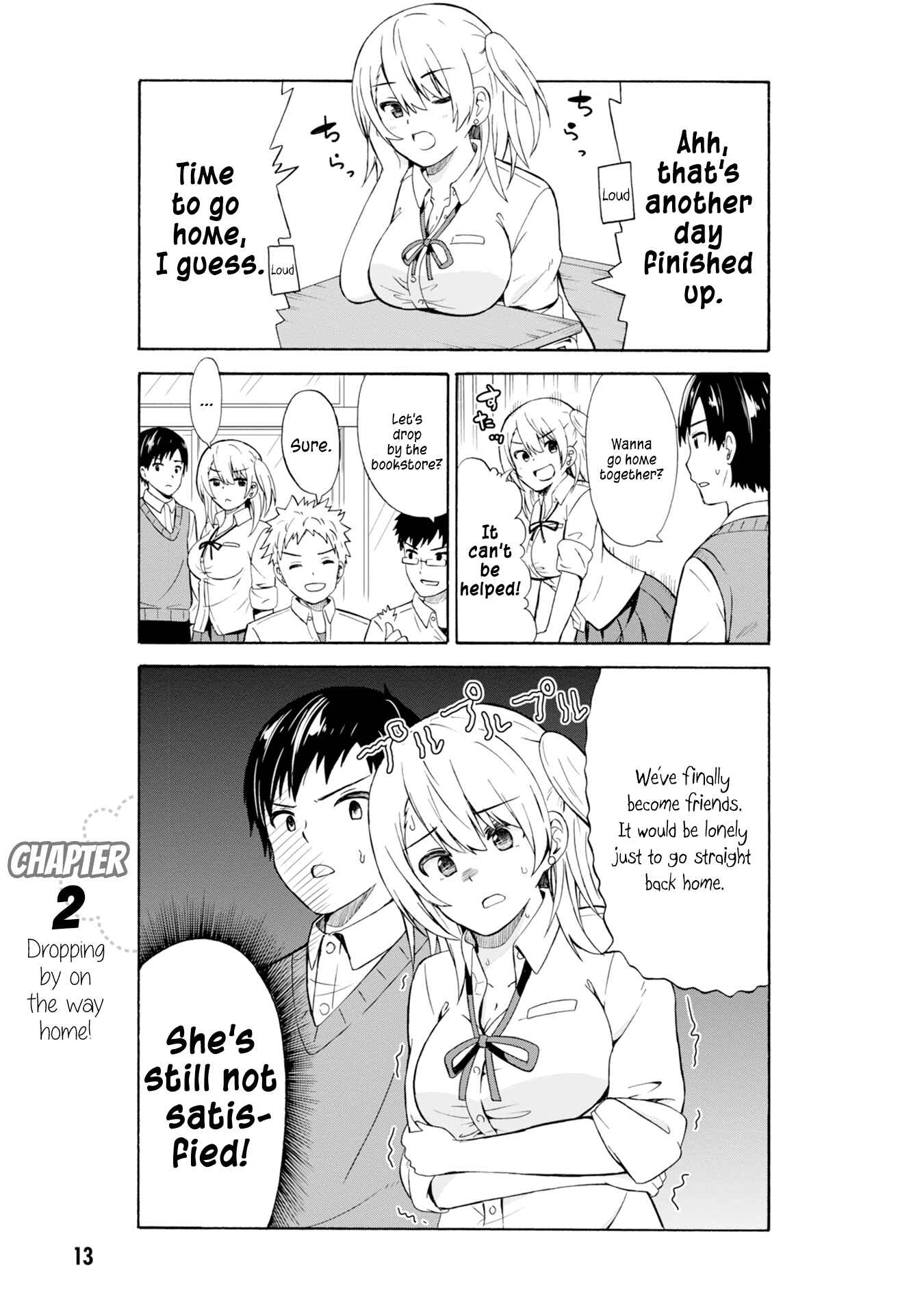 Usami-san wa Kamawaretai! Chapter 2 page 1