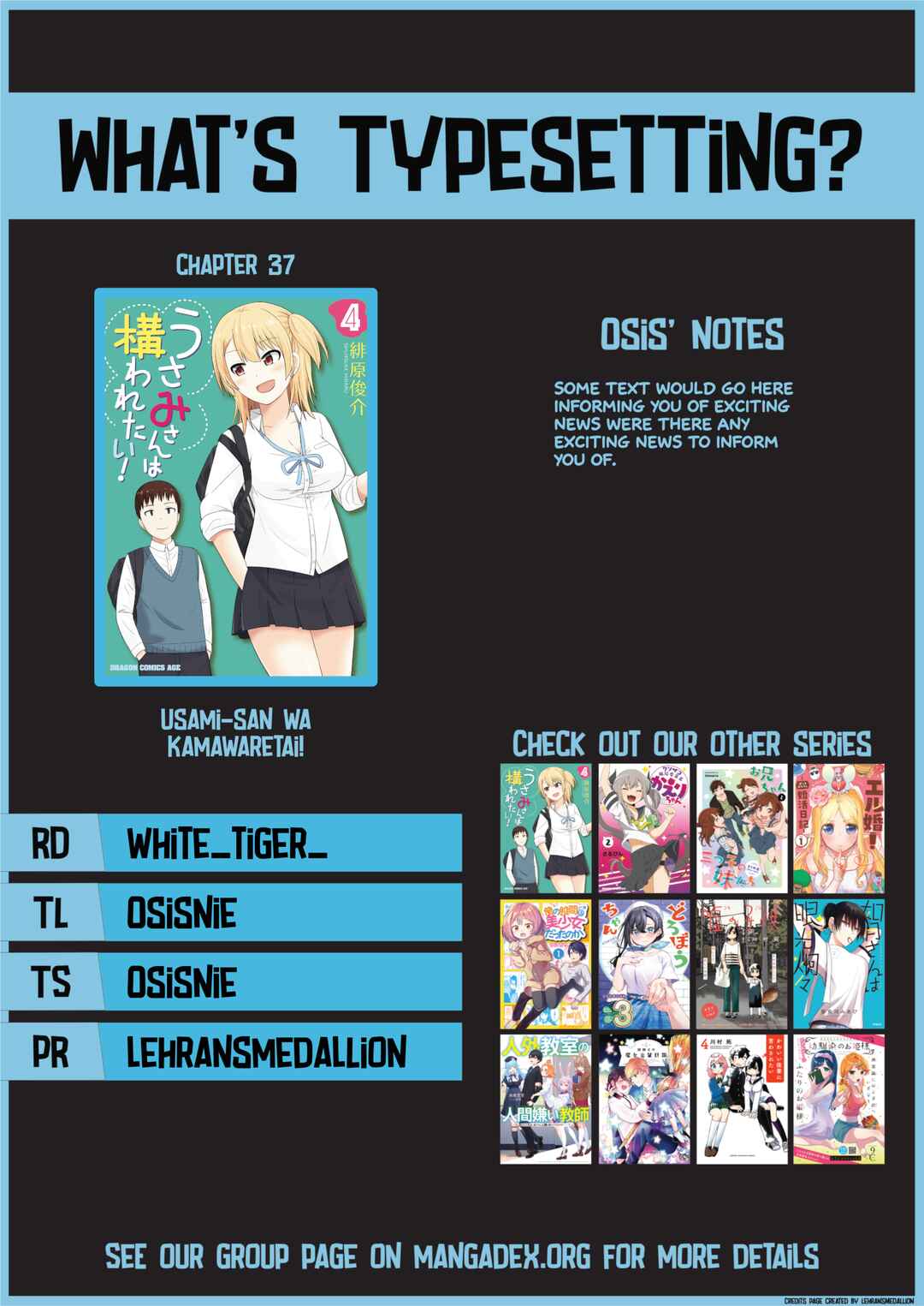 Usami-san wa Kamawaretai! Chapter 37 page 9