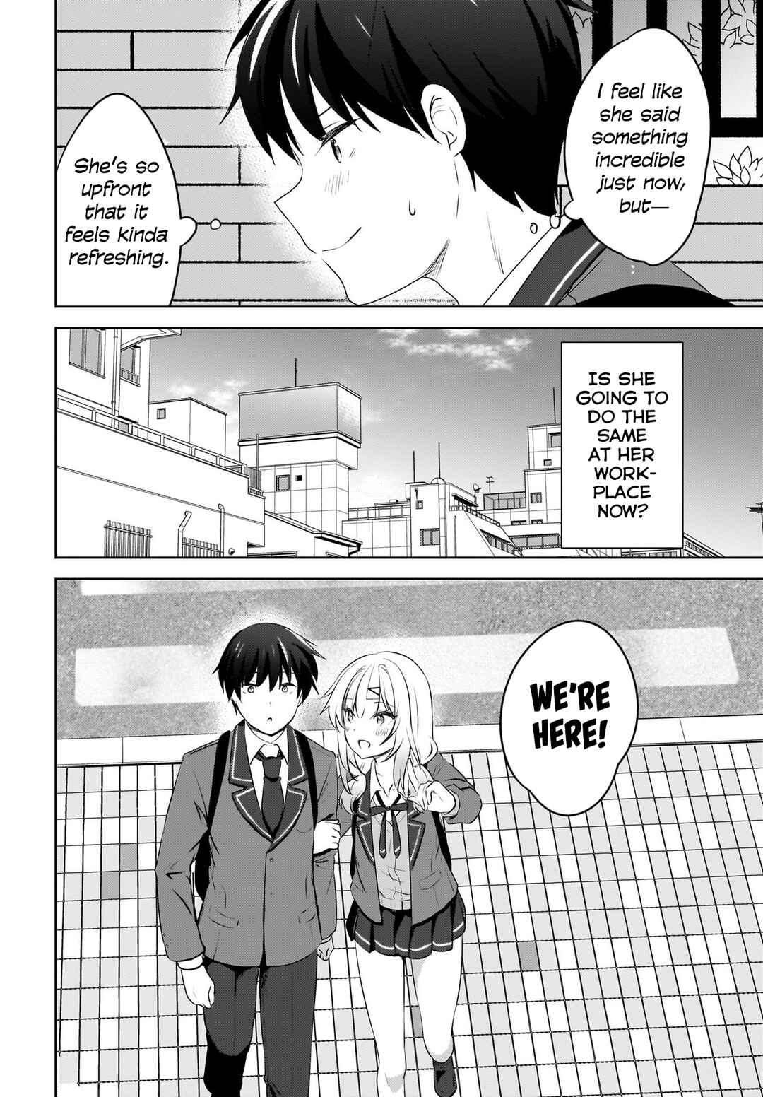 Ushiro no Seki no Gyaru ni Sukarete Shimatta -Mou Ore wa Damekamoshirenai- Chapter 10 page 6