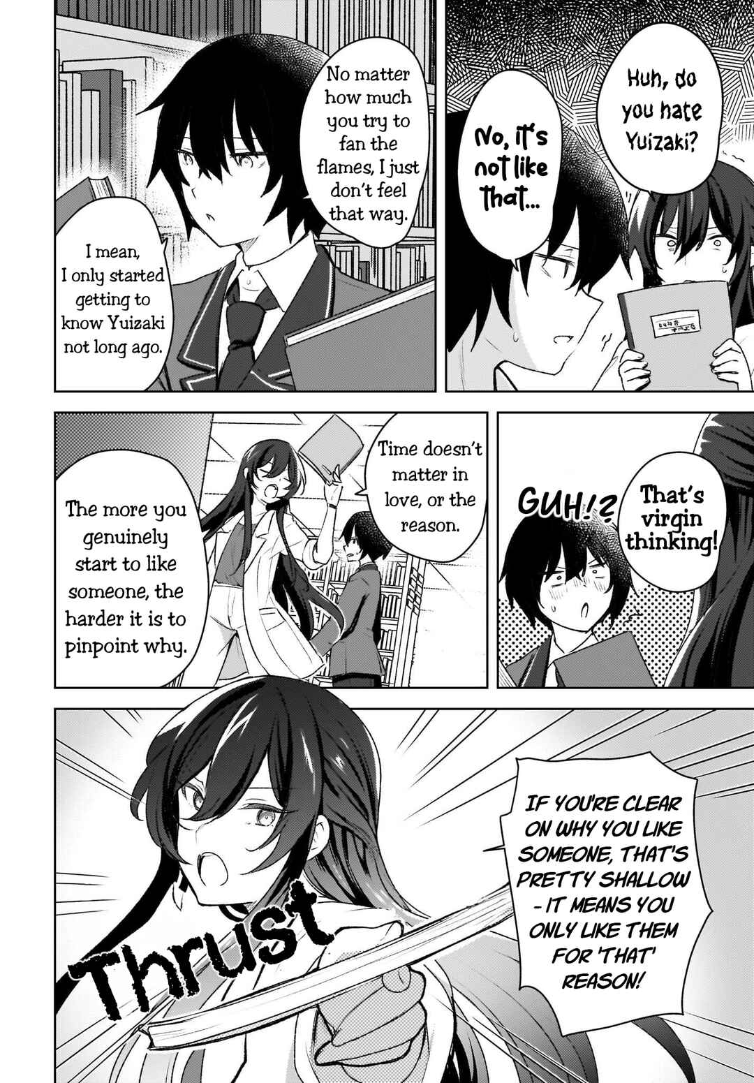 Ushiro no Seki no Gyaru ni Sukarete Shimatta -Mou Ore wa Damekamoshirenai- Chapter 4 page 9