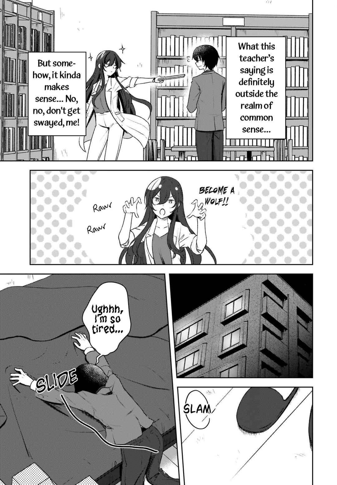 Ushiro no Seki no Gyaru ni Sukarete Shimatta -Mou Ore wa Damekamoshirenai- Chapter 4 page 10