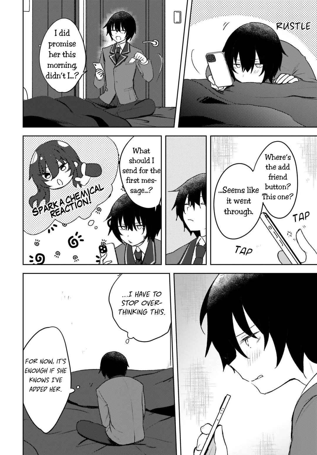 Ushiro no Seki no Gyaru ni Sukarete Shimatta -Mou Ore wa Damekamoshirenai- Chapter 4 page 11