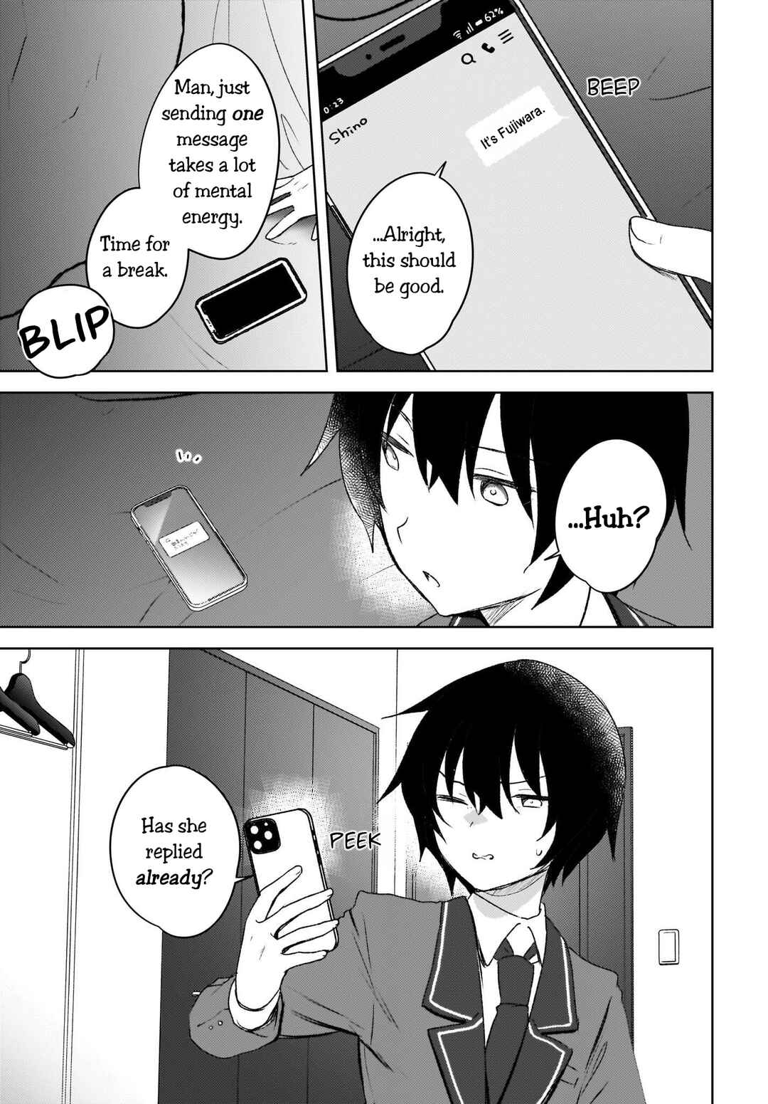 Ushiro no Seki no Gyaru ni Sukarete Shimatta -Mou Ore wa Damekamoshirenai- Chapter 4 page 12