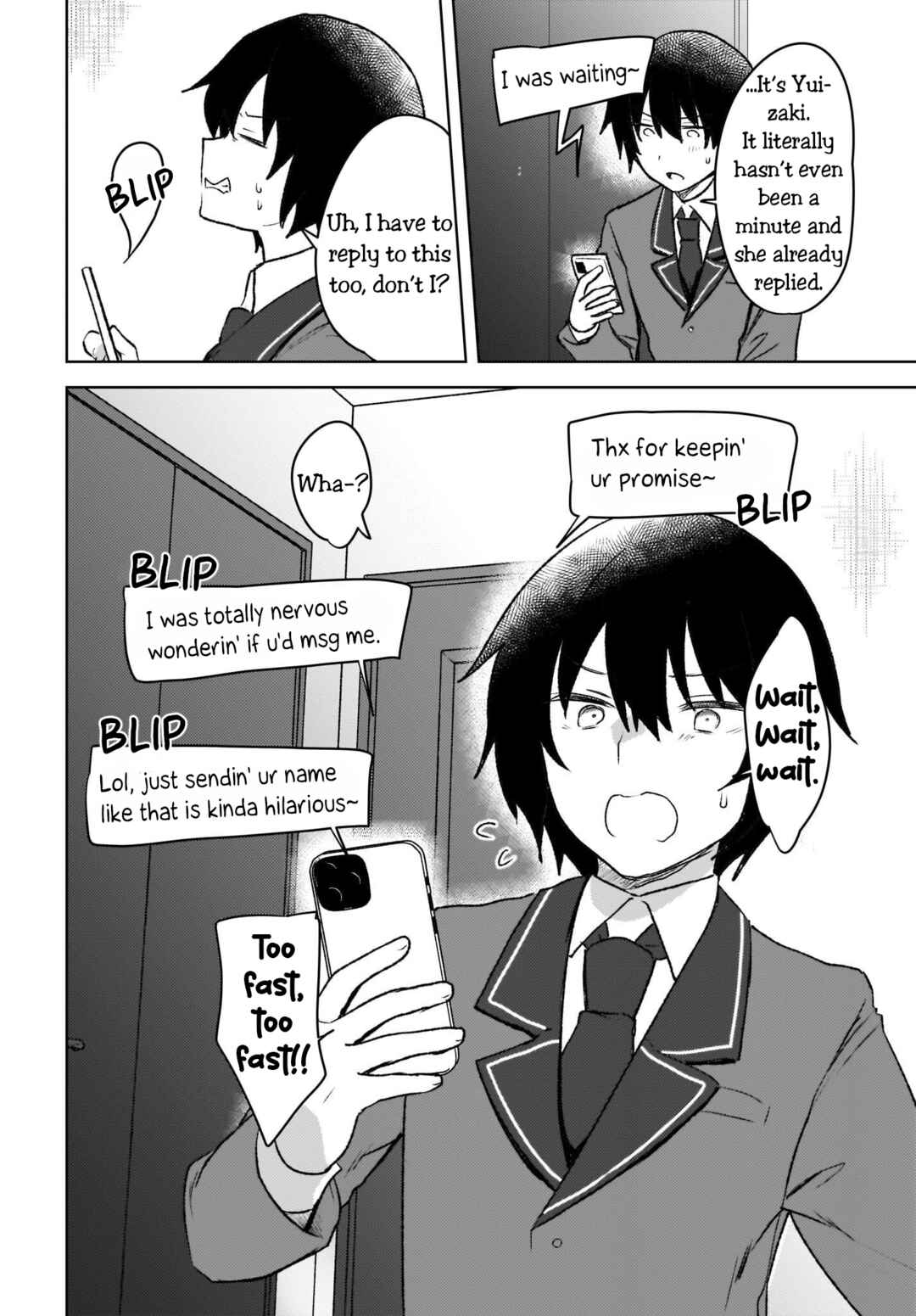 Ushiro no Seki no Gyaru ni Sukarete Shimatta -Mou Ore wa Damekamoshirenai- Chapter 4 page 13