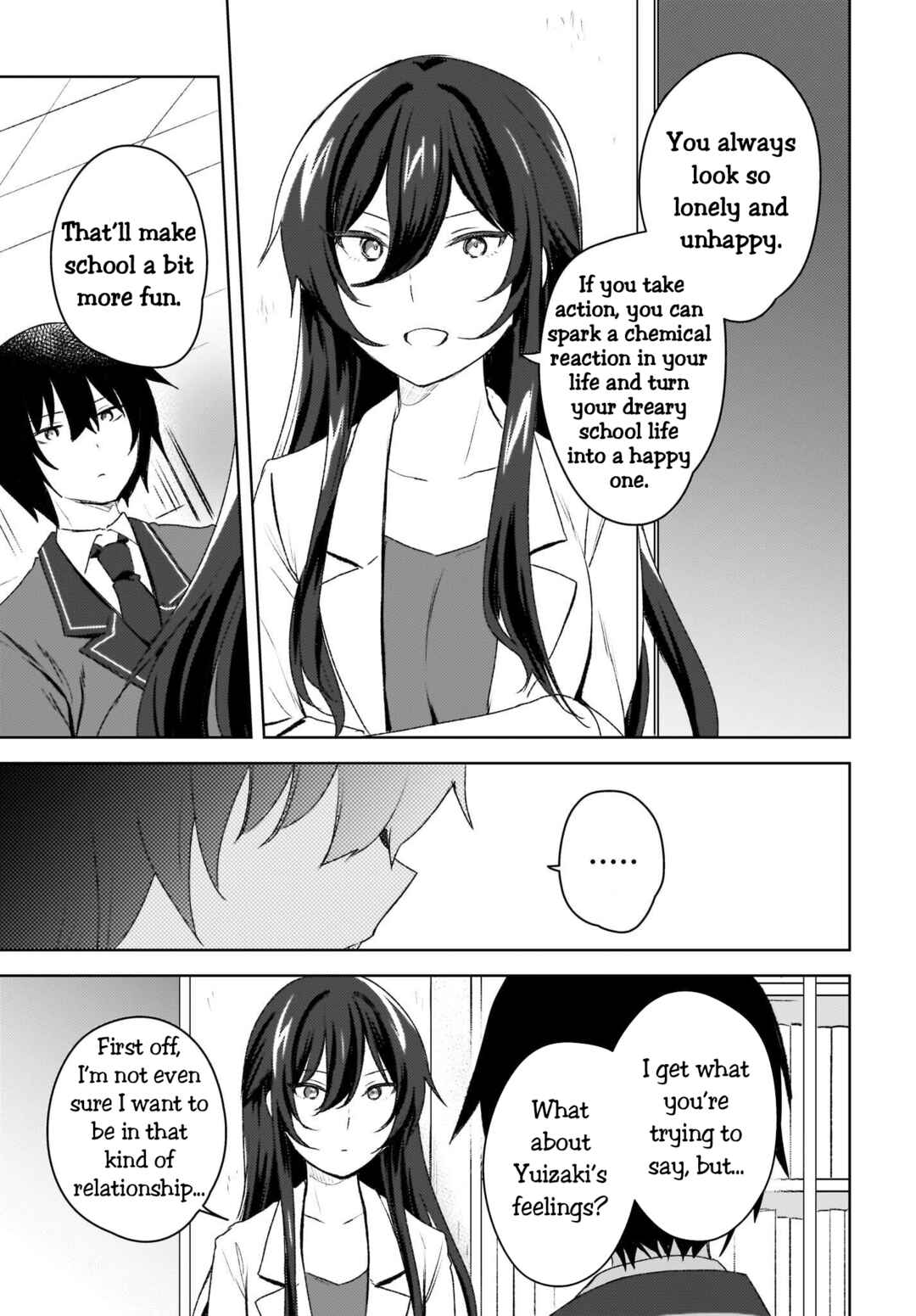 Ushiro no Seki no Gyaru ni Sukarete Shimatta -Mou Ore wa Damekamoshirenai- Chapter 4 page 8