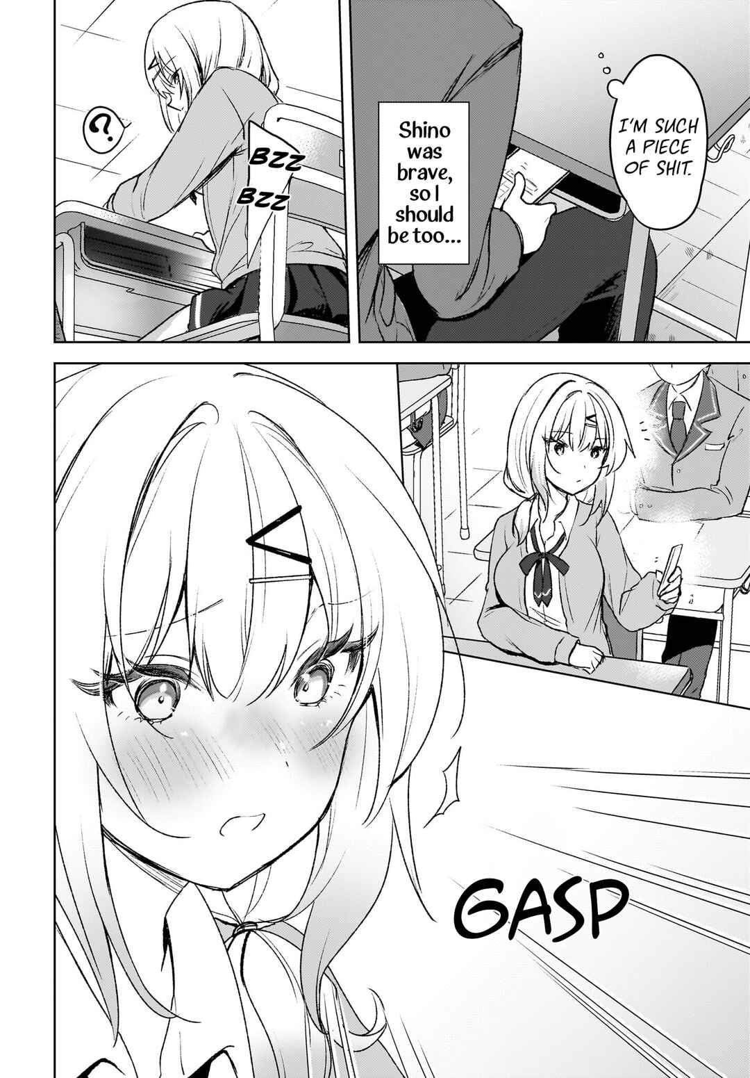 Ushiro no Seki no Gyaru ni Sukarete Shimatta -Mou Ore wa Damekamoshirenai- Chapter 6 page 23
