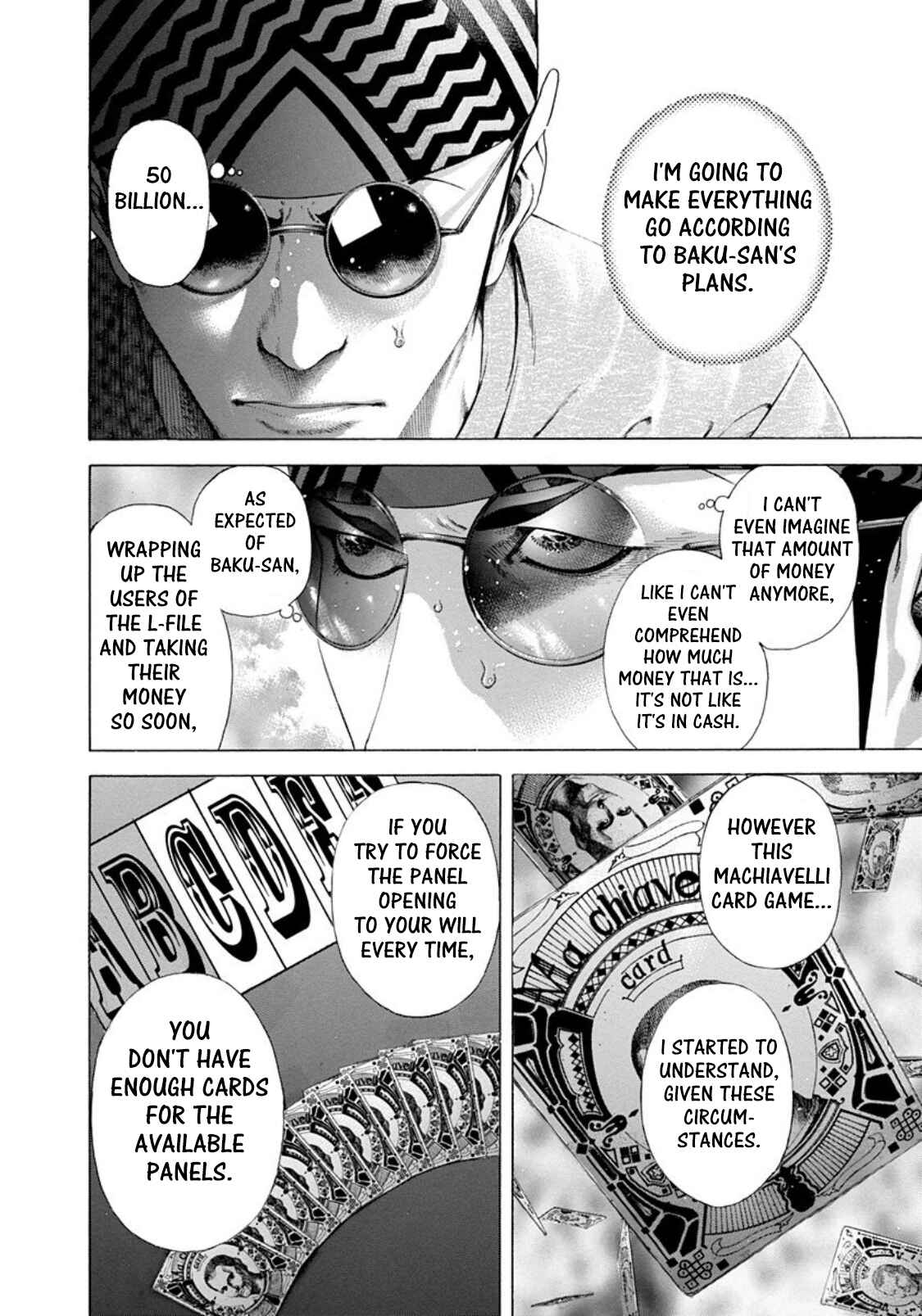 Usogui Chapter 189 page 2