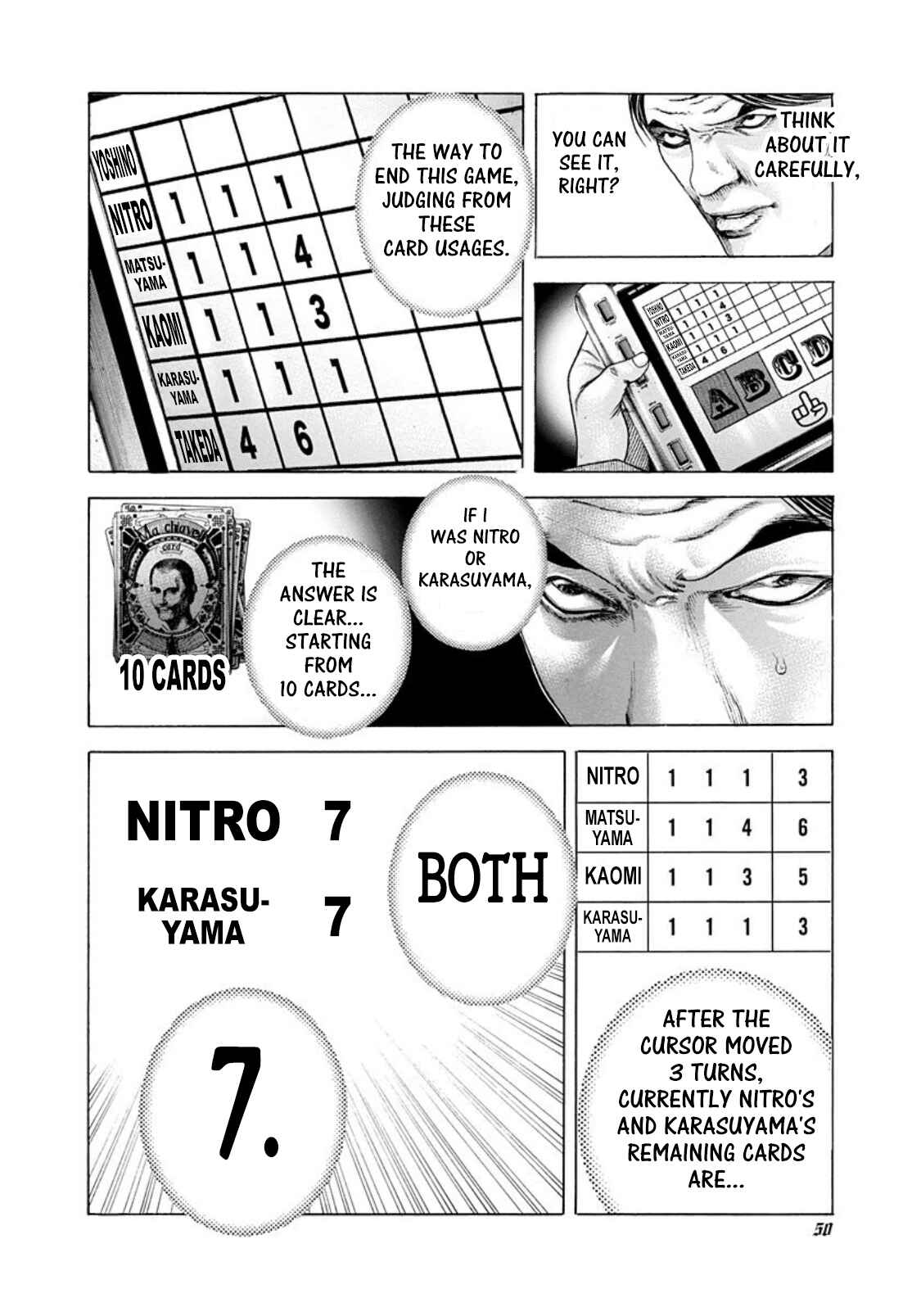 Usogui Chapter 189 page 8